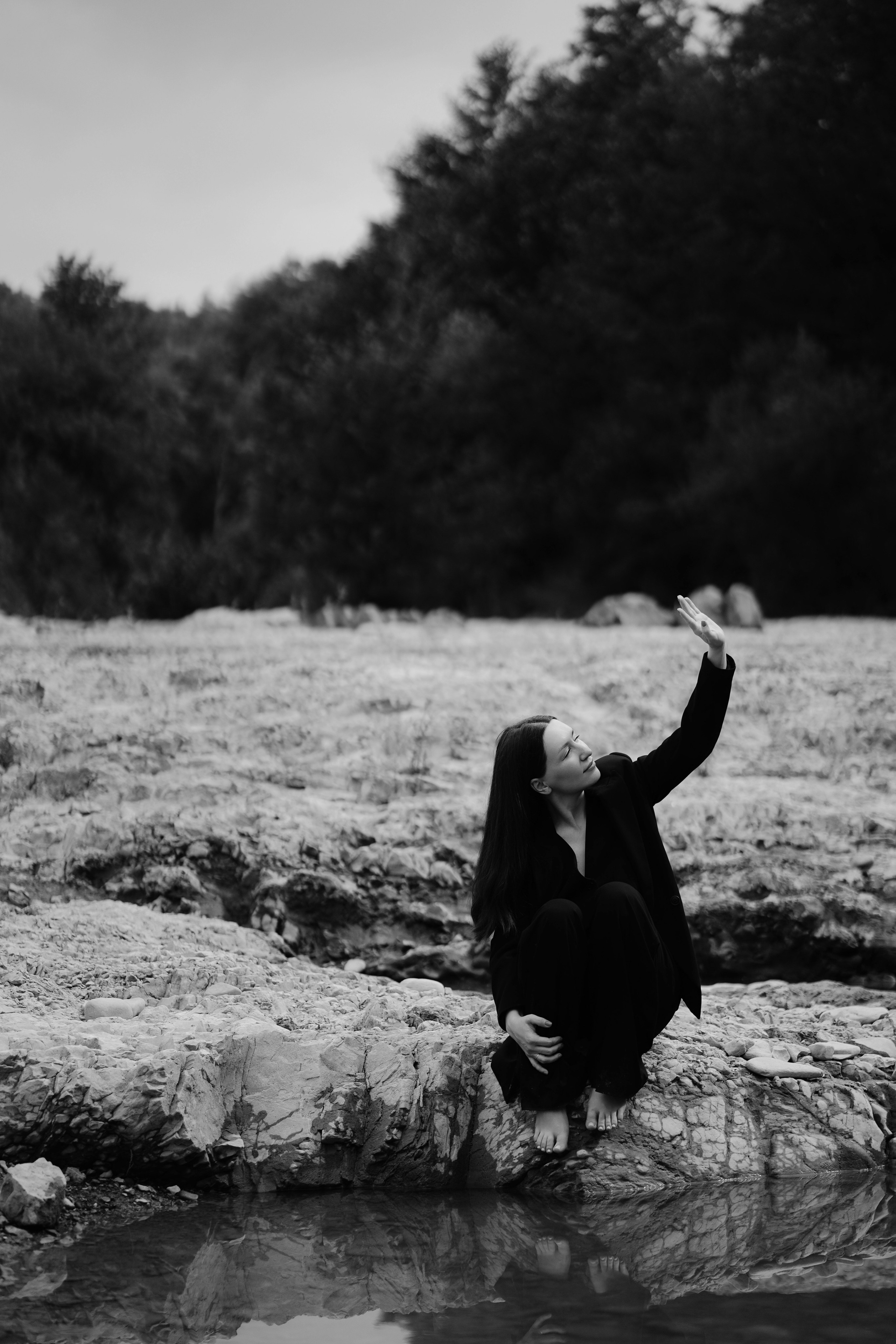 Инна в лесу. Фотограф с психологическим образованием