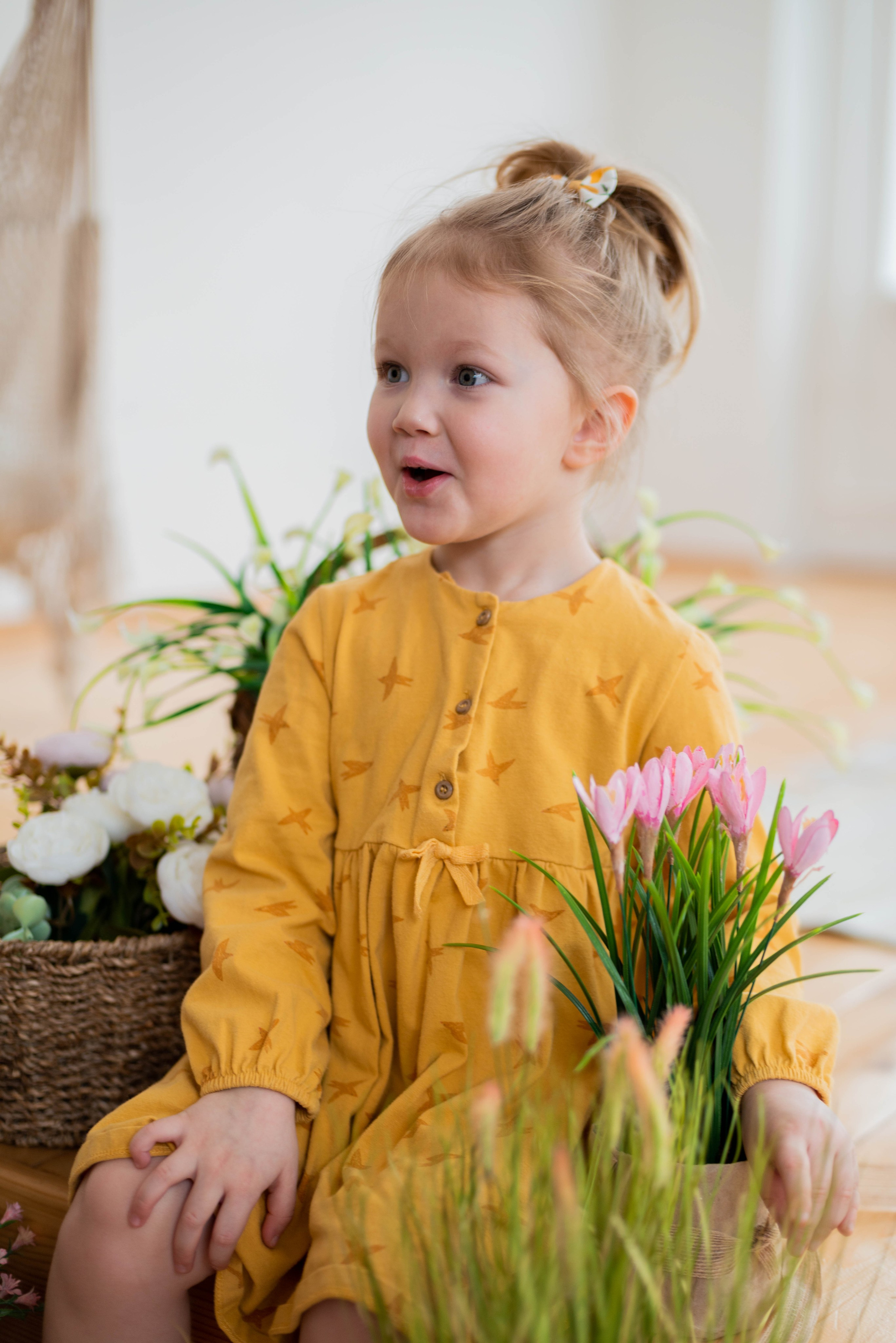 Цветочница / Детская художественная портретная фото-съемка. Фотограф в Санкт-Петербурге Марина Парникова