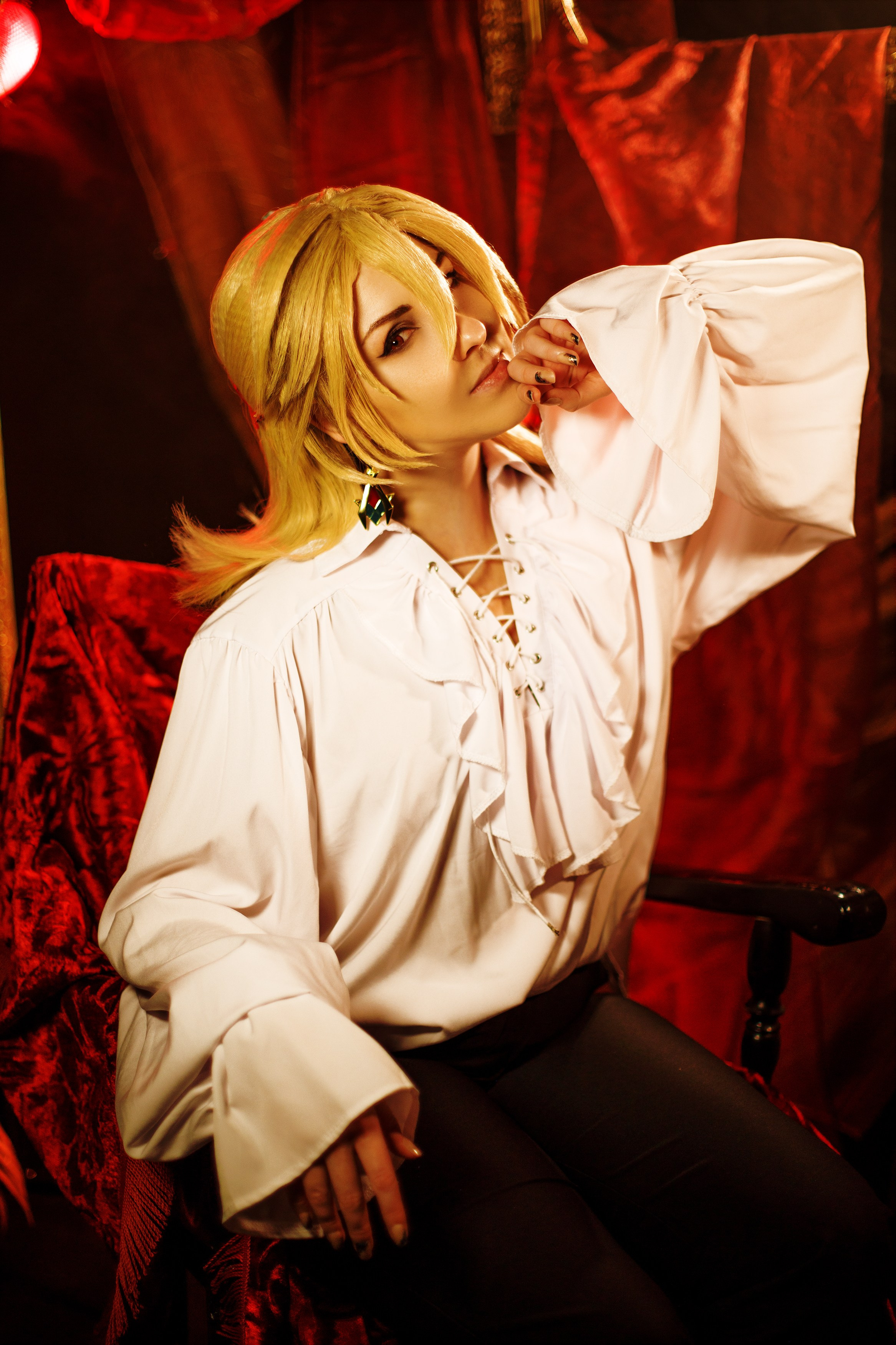 GENSHIN IMPACT: Kaveh [Paint au]. Polaroud love