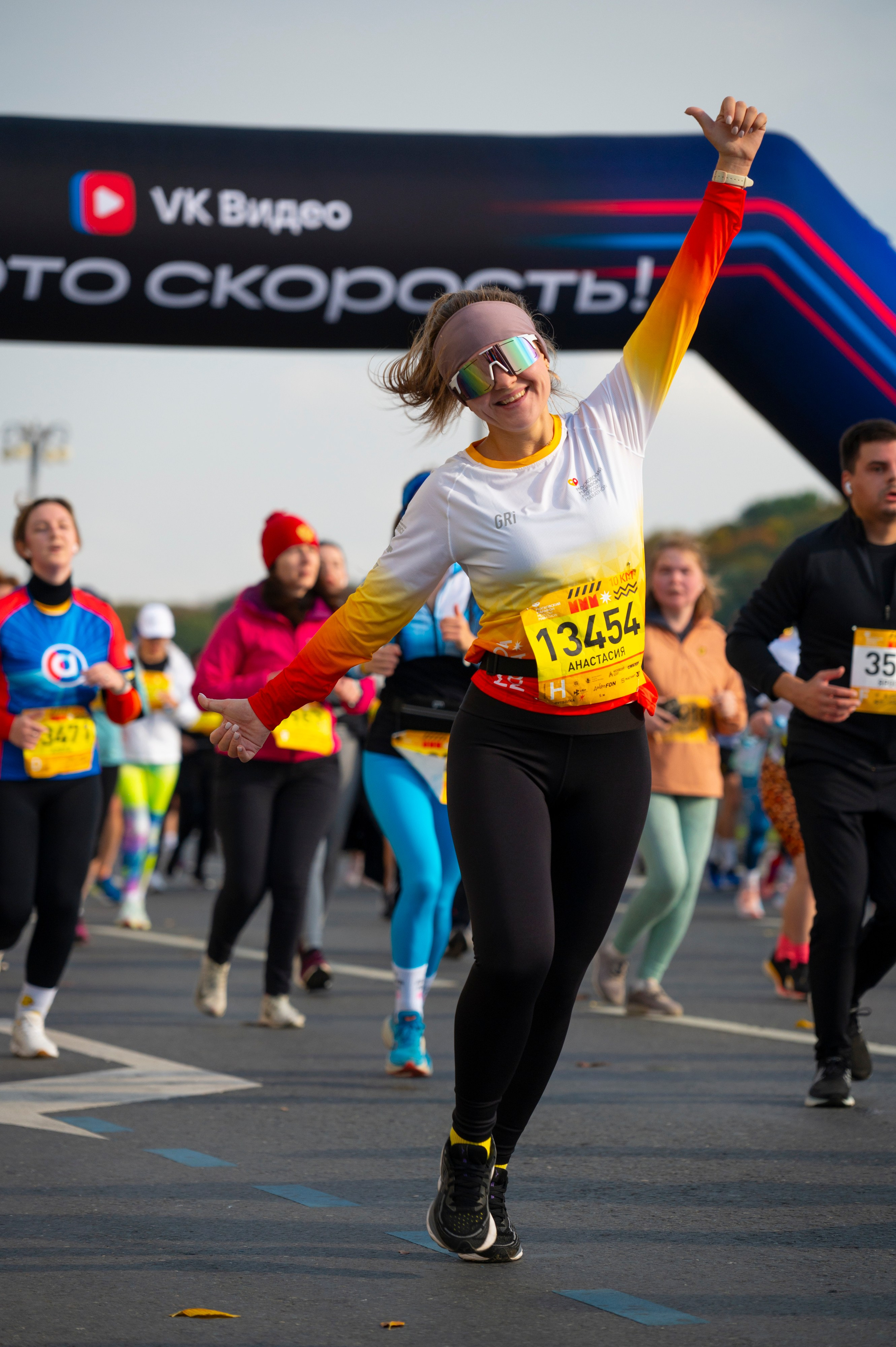 Спортивные мероприятия: Московский марафон 2024. Фотограф Михаил Волков