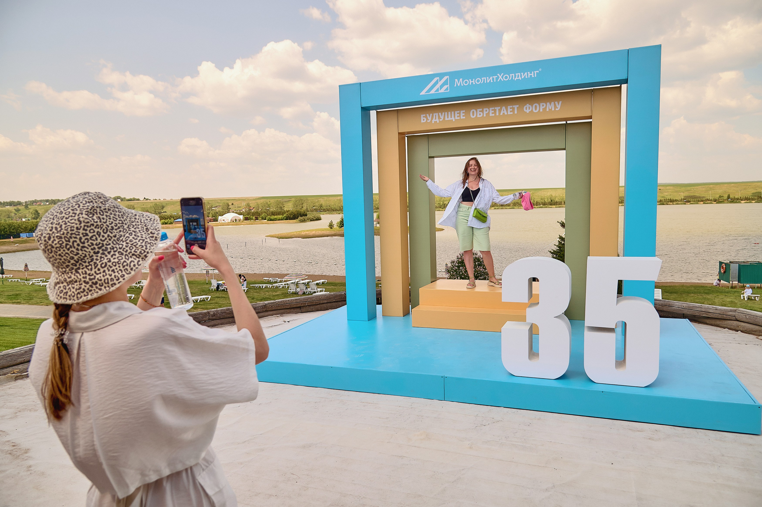 Монолитхолдинг — Емельяновское озеро. Фотограф Яковлев Роман — Красноярск