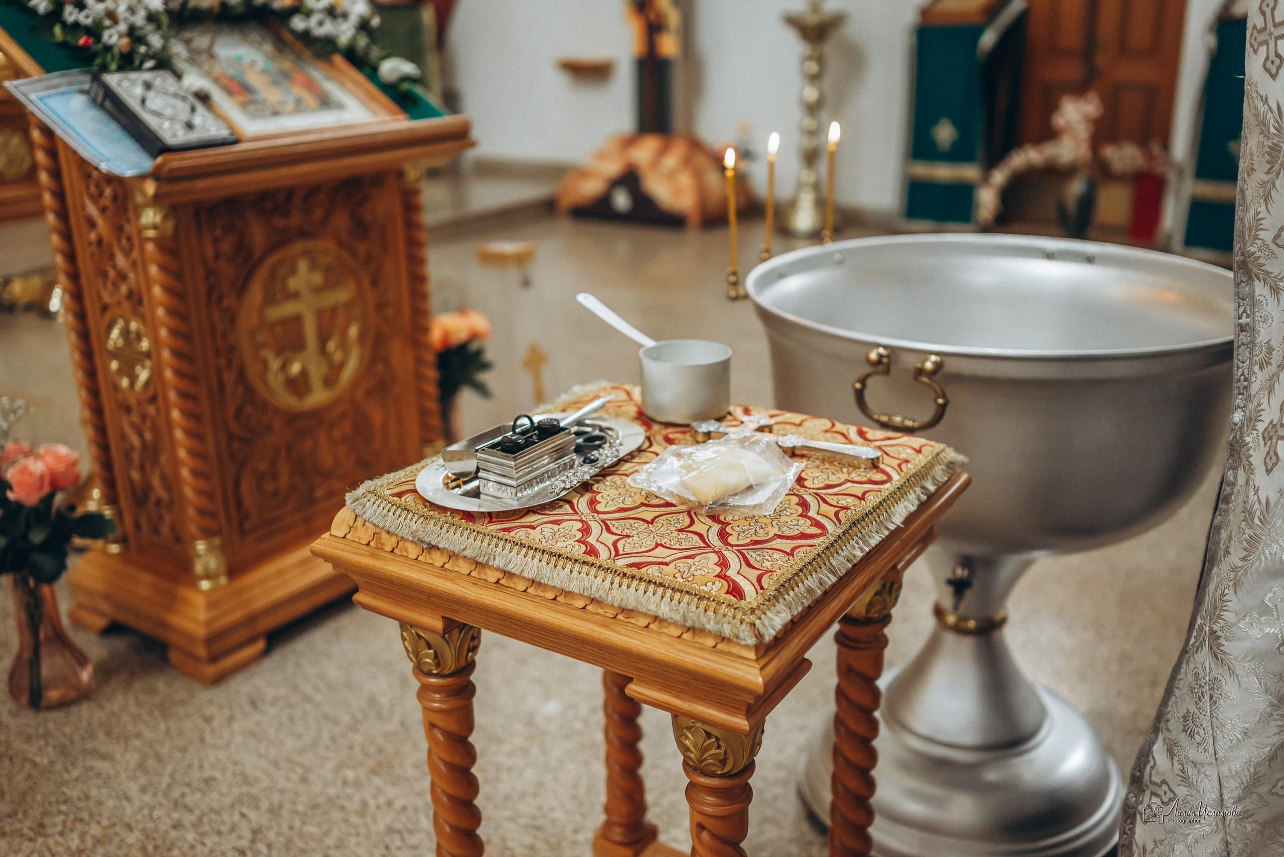 Таинство крещения. Фотограф Исламова Лилия, Смоленск