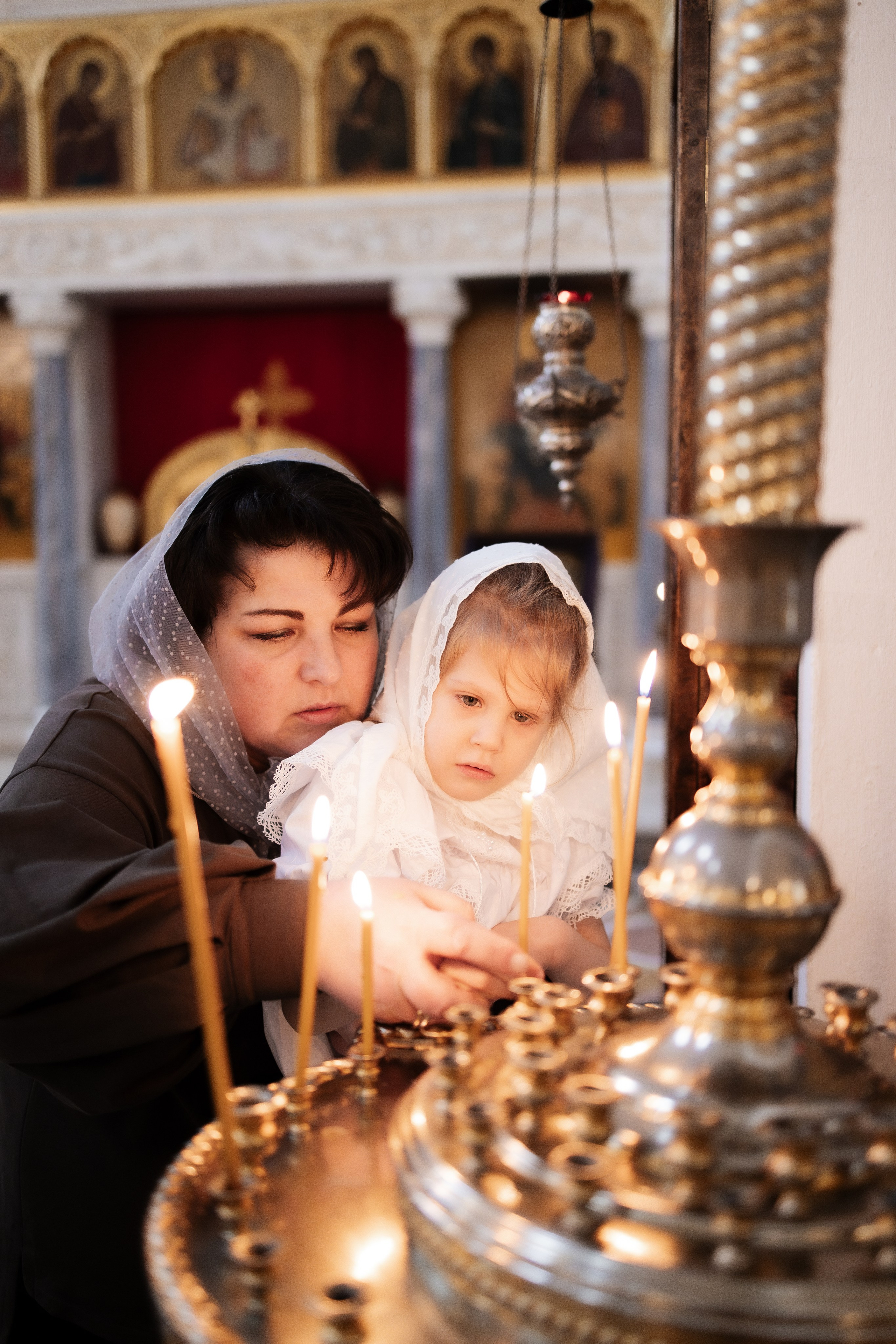 Крещение в Храме Димитрия Солунского на Благуше. Семейный и lovestory фотограф в Москве Светлана Коняхина