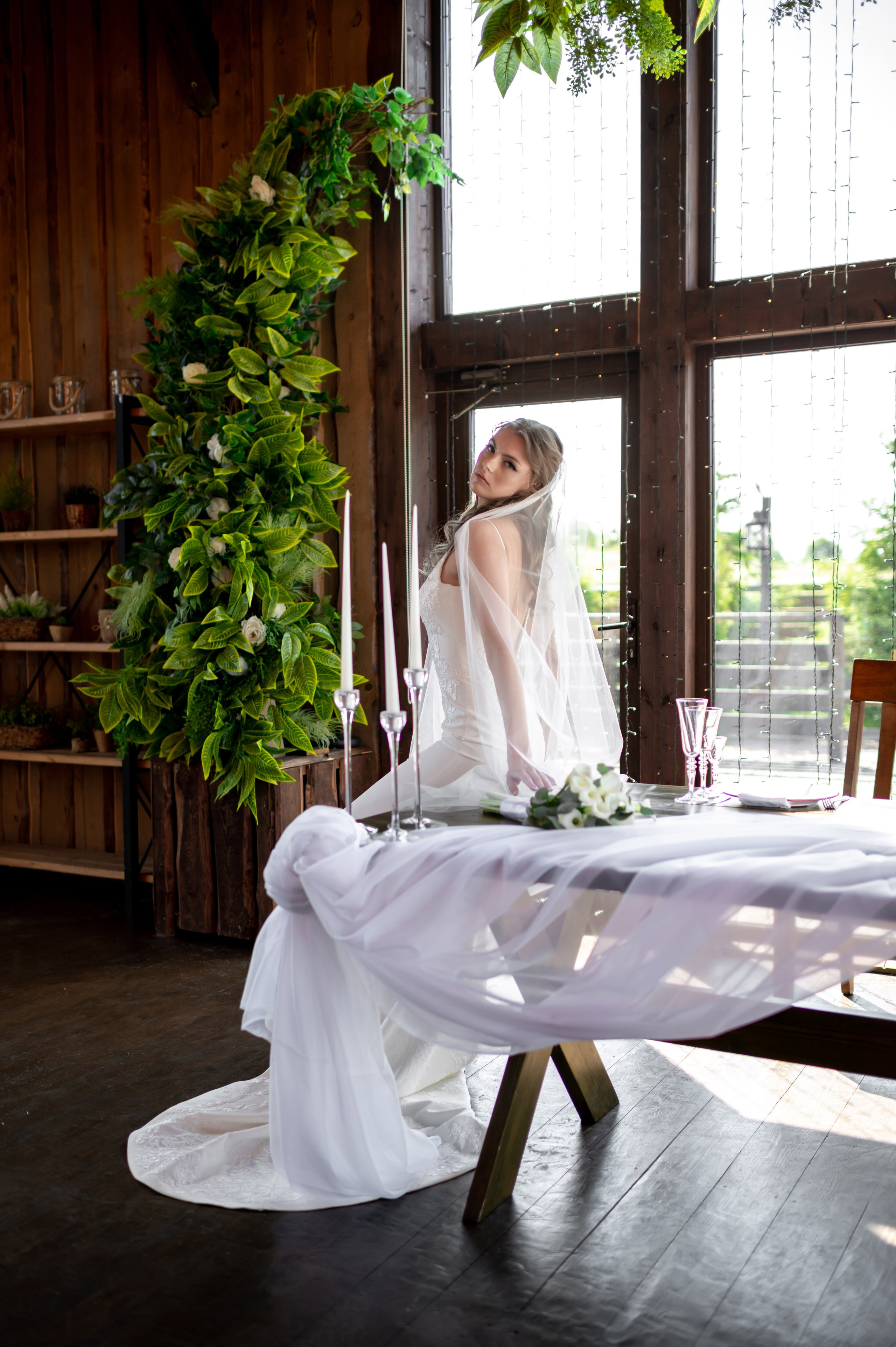 Анастасия и Иван (фотосессия в банкетном зале Амбар № 1, холм Троицкая Гора). Портретный, семейный и свадебный фотограф в Санкт-Петербурге и в Пушкине Ширяев Денис