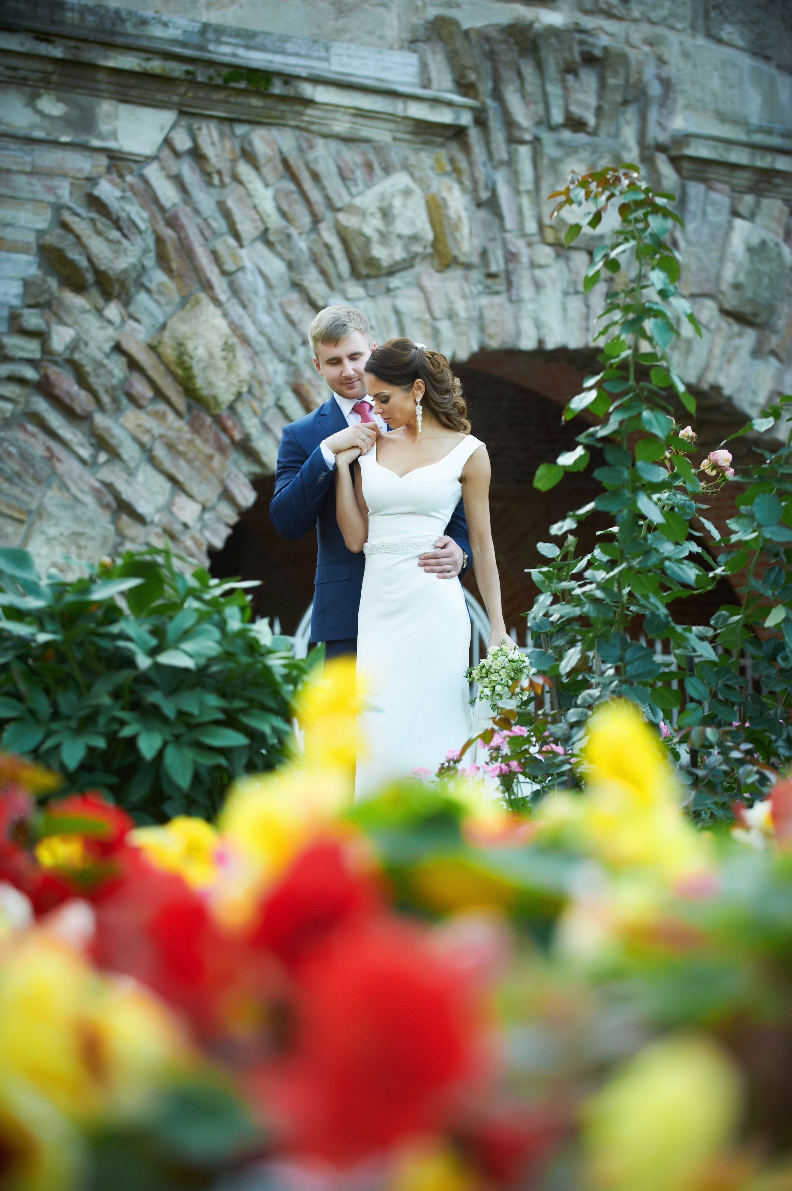 Максим и Наталья (свадебная фотосессия в Пушкине в Екатерининском парке). Портретный, семейный и свадебный фотограф в Санкт-Петербурге и в Пушкине Ширяев Денис
