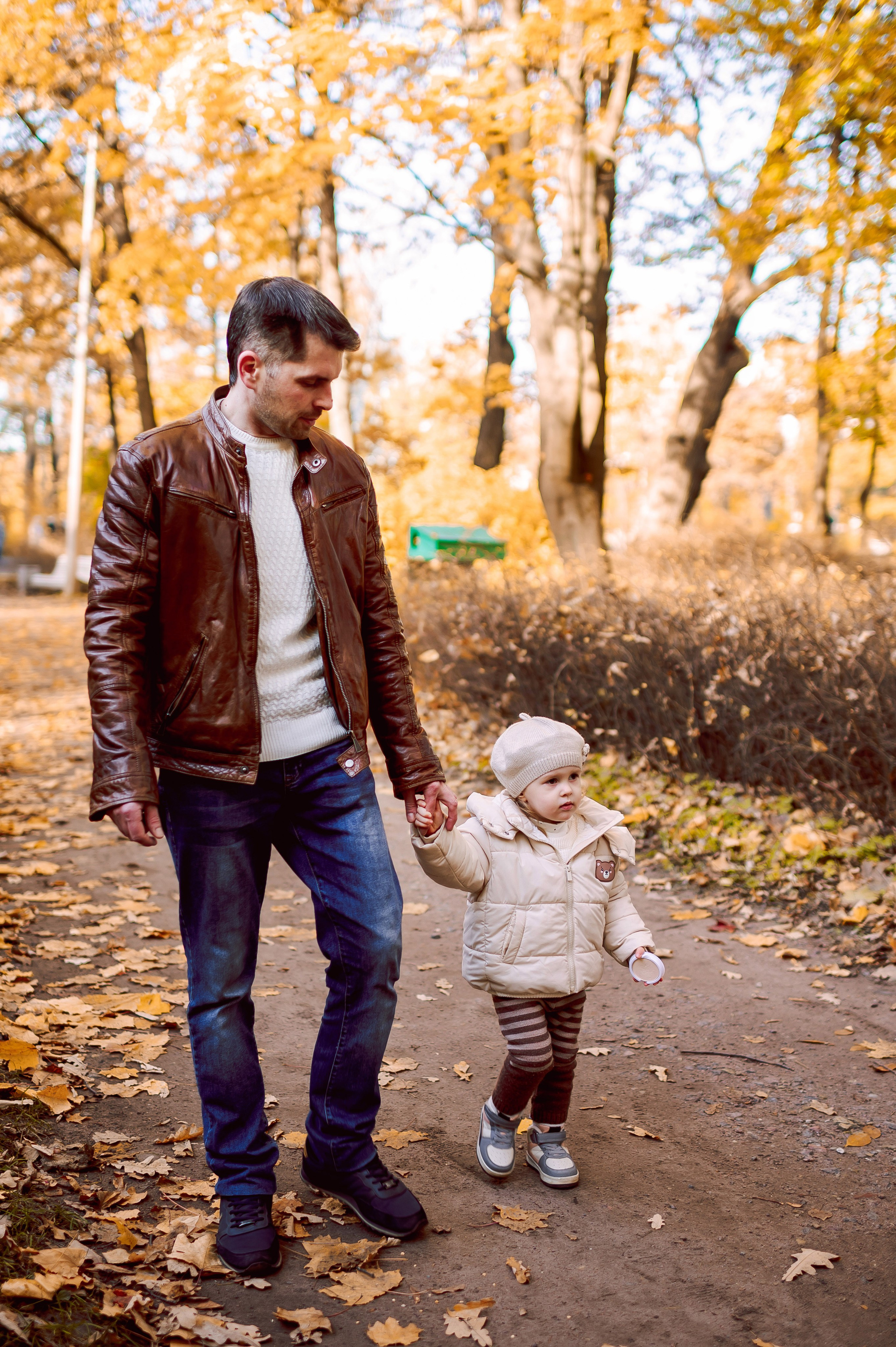 Осенняя семейная прогулка. Портретный, семейный и свадебный фотограф в Санкт-Петербурге и в Пушкине Ширяев Денис