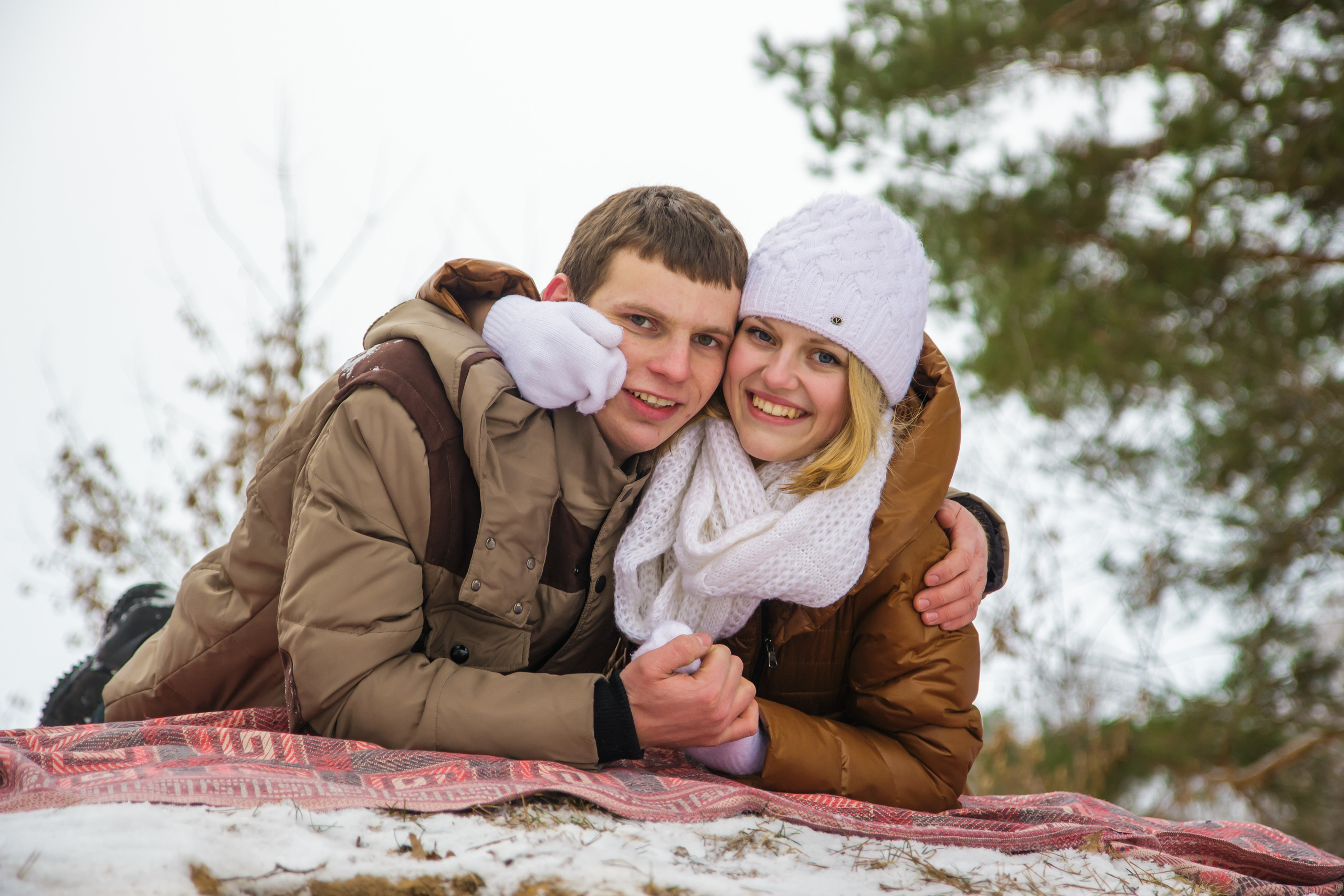 Миша и Аня зимняя. Свадебный и семейный фотограф в Могилеве и Минске