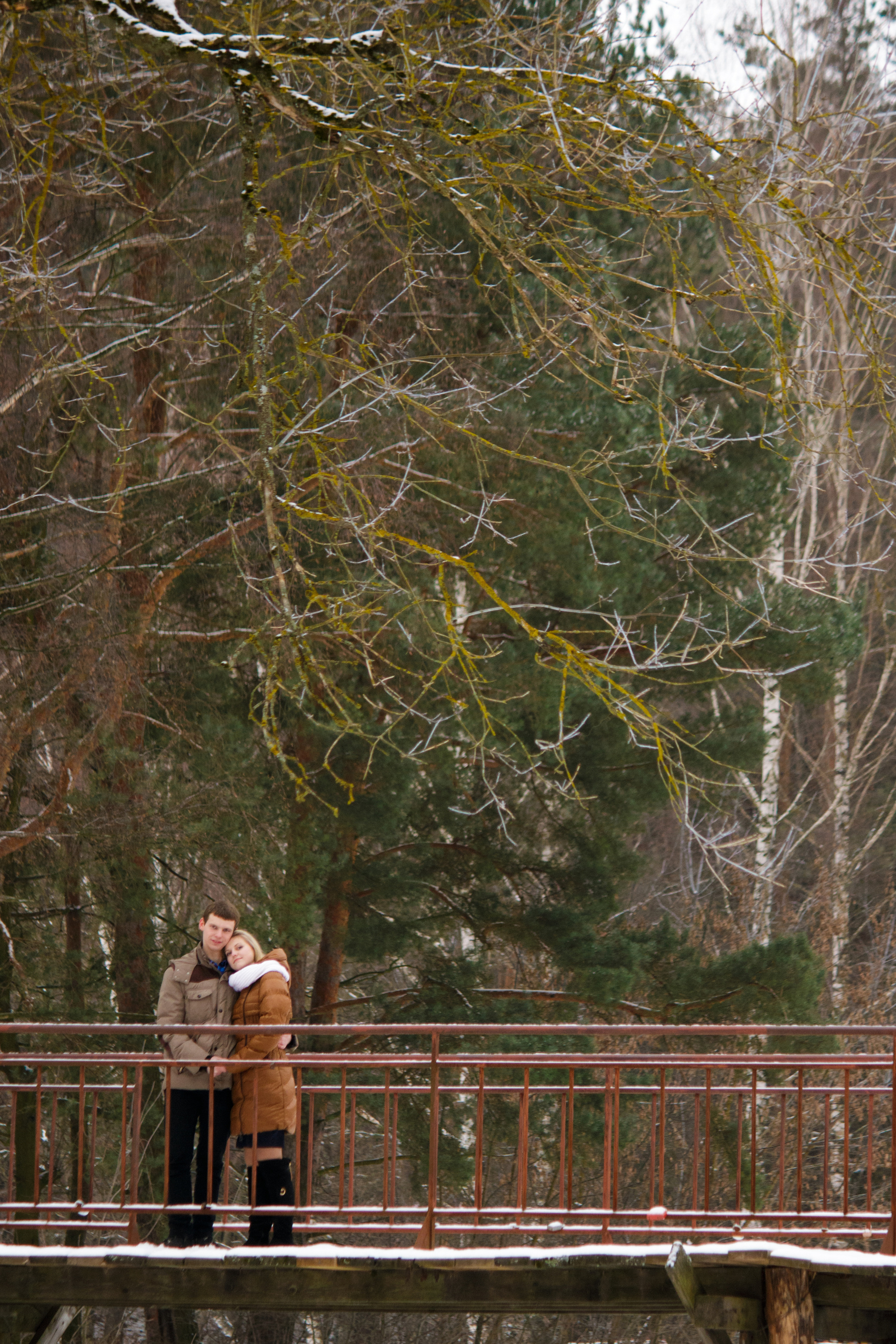 Миша и Аня зимняя. Свадебный и семейный фотограф в Могилеве и Минске
