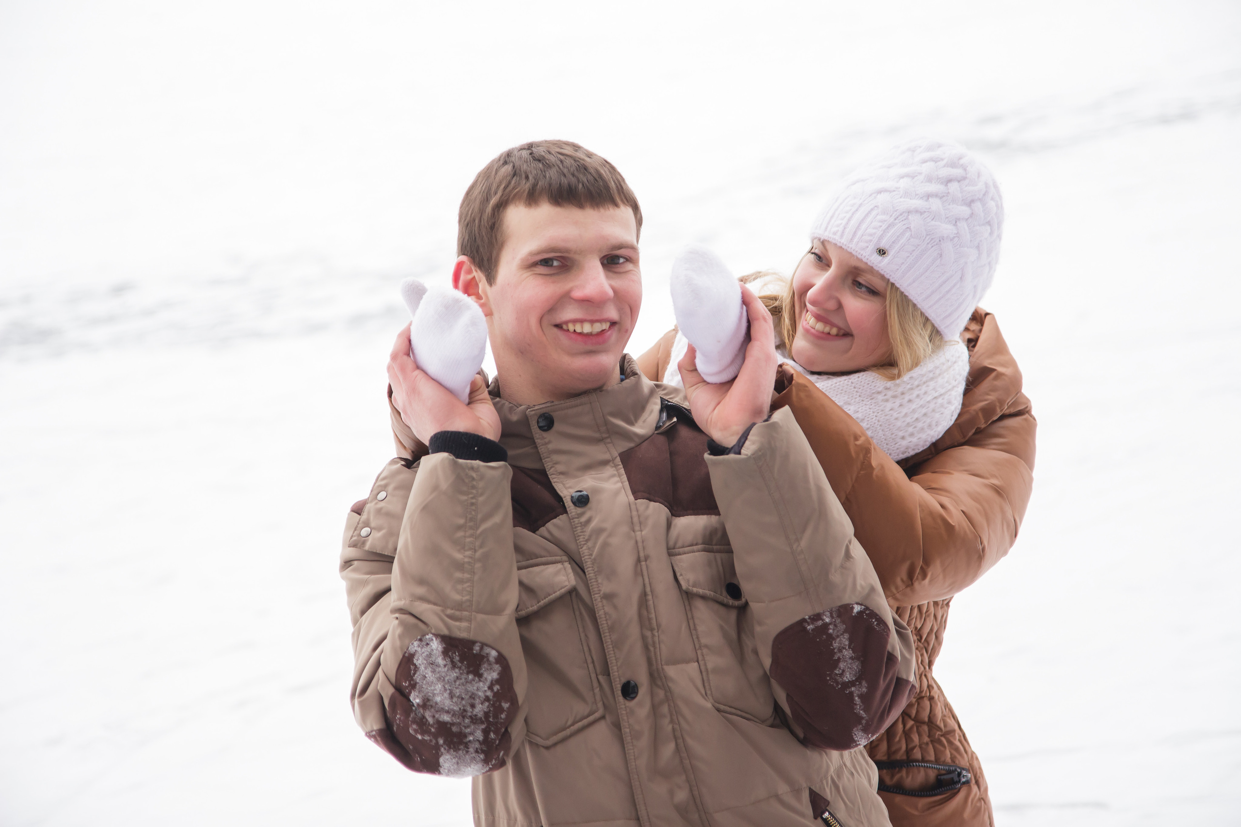 Миша и Аня зимняя. Свадебный и семейный фотограф в Могилеве и Минске