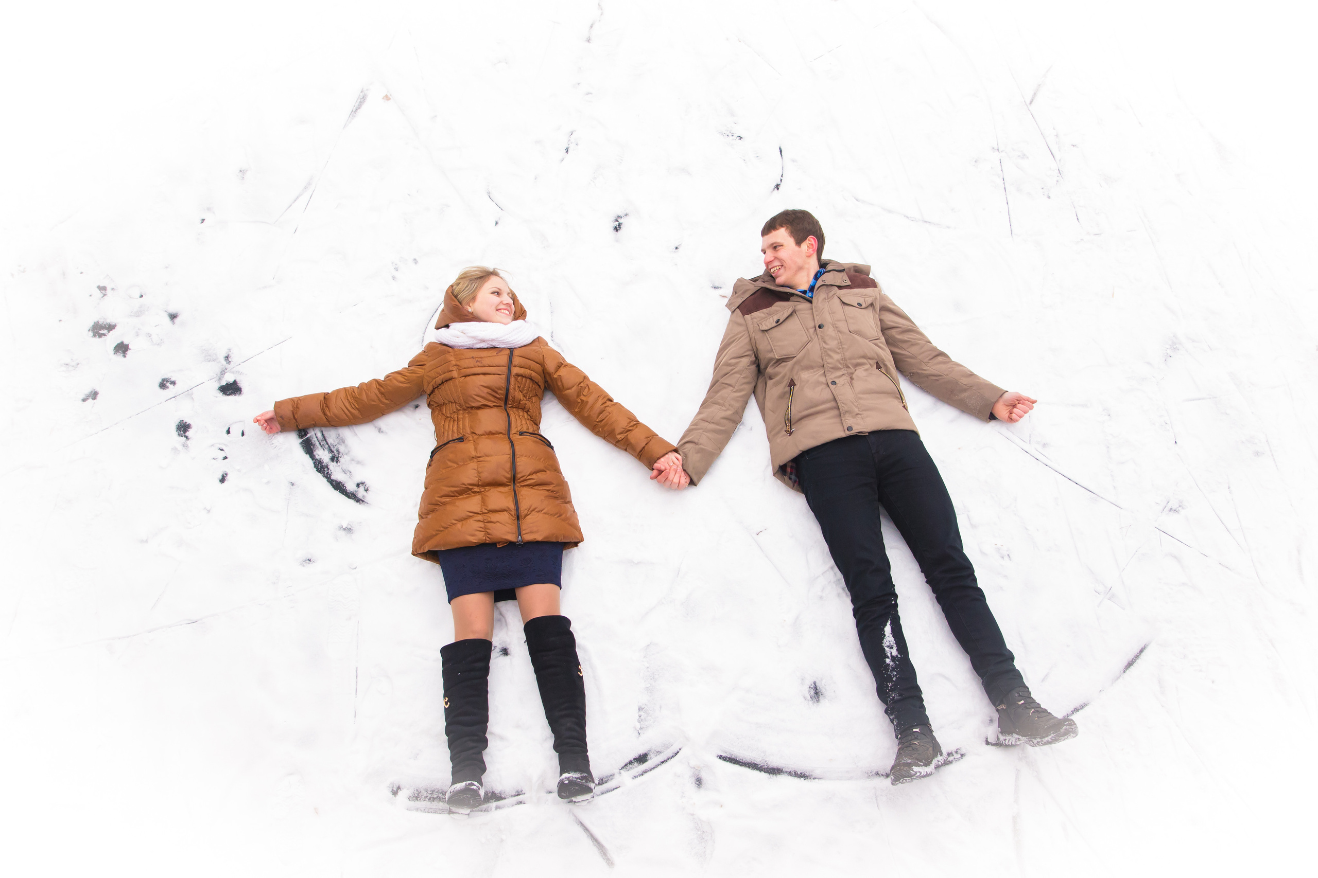 Миша и Аня зимняя. Свадебный и семейный фотограф в Могилеве и Минске