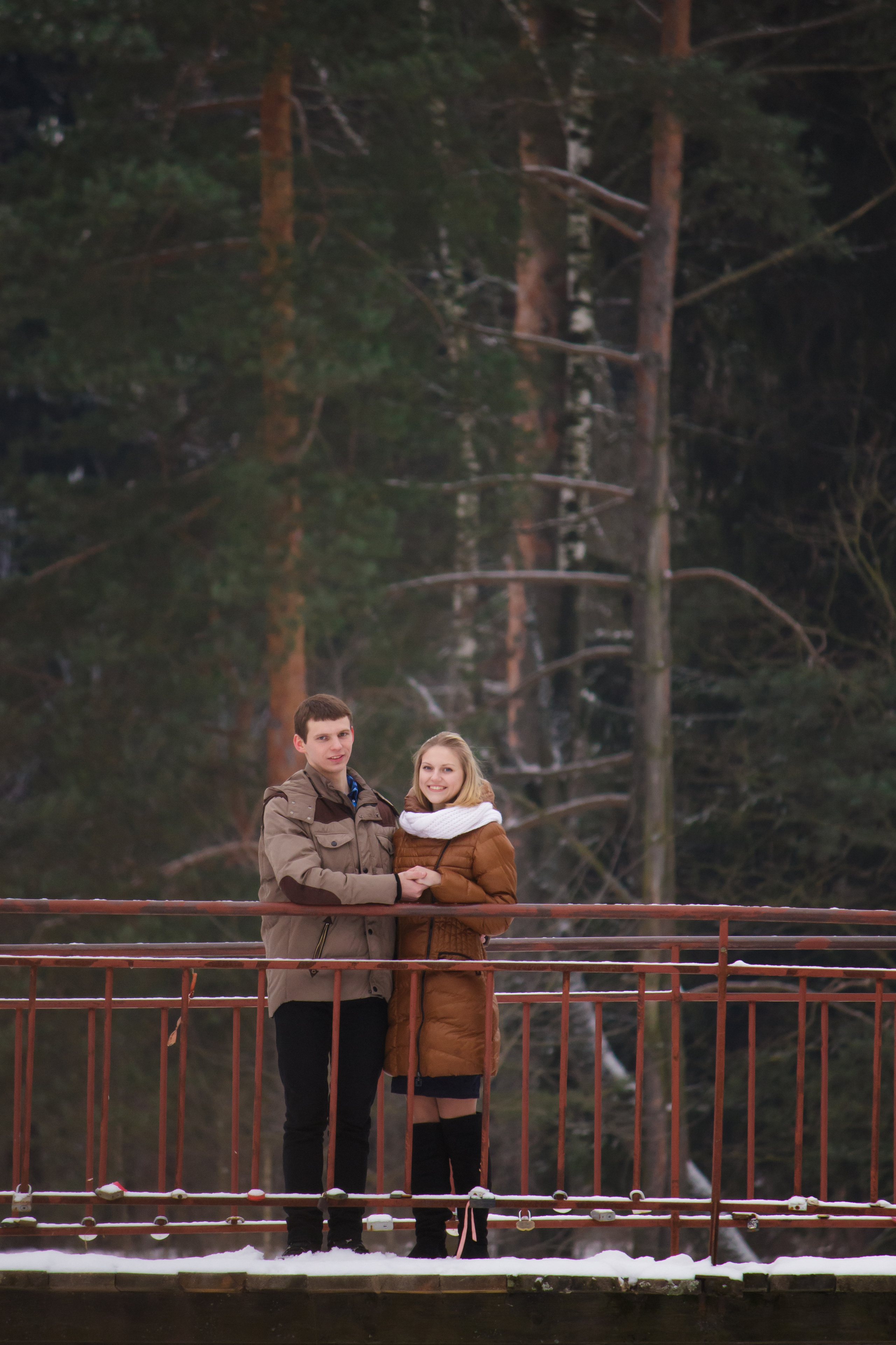 Миша и Аня зимняя. Свадебный и семейный фотограф в Могилеве и Минске