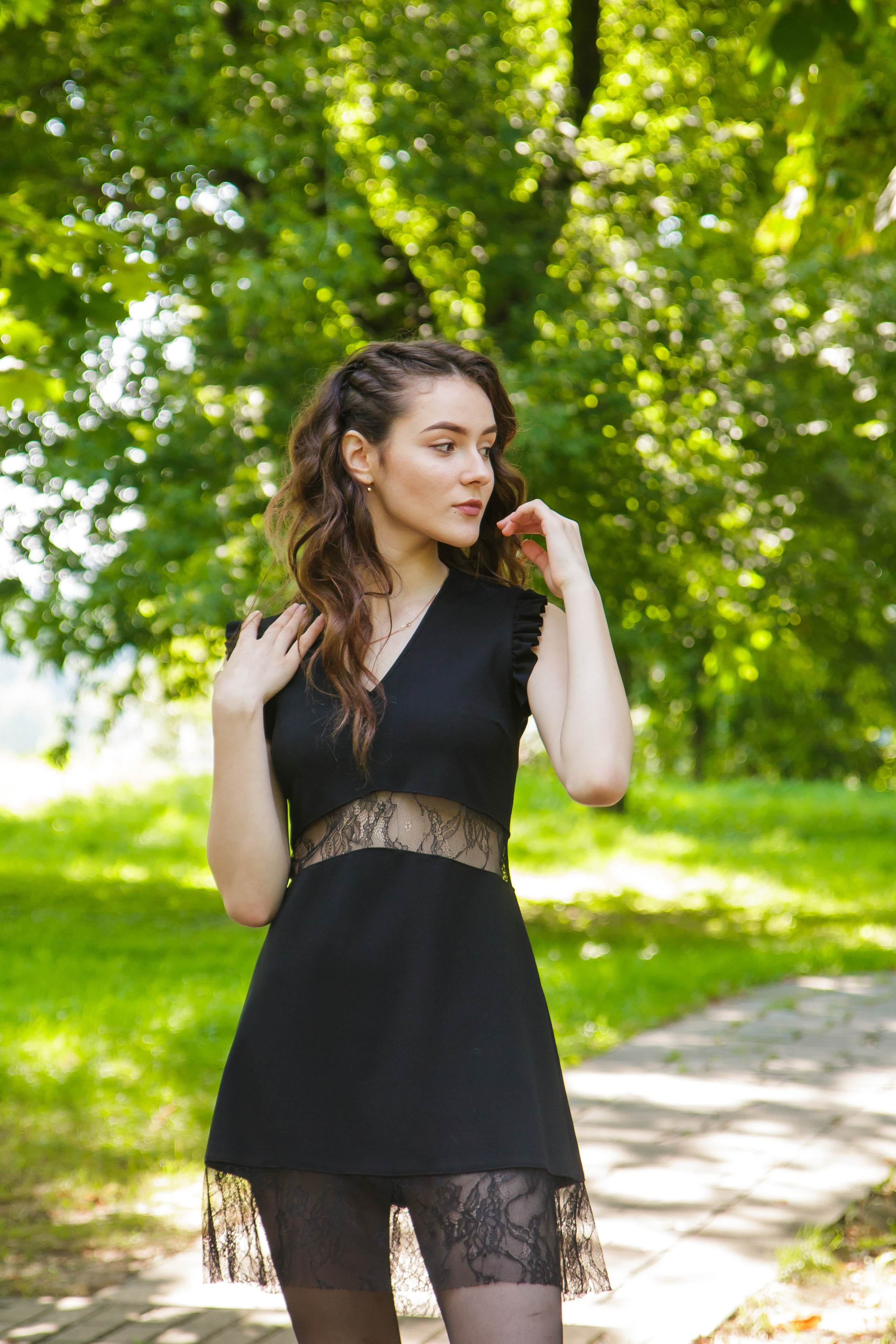 Девушка в черном. Свадебный и семейный фотограф в Могилеве и Минске