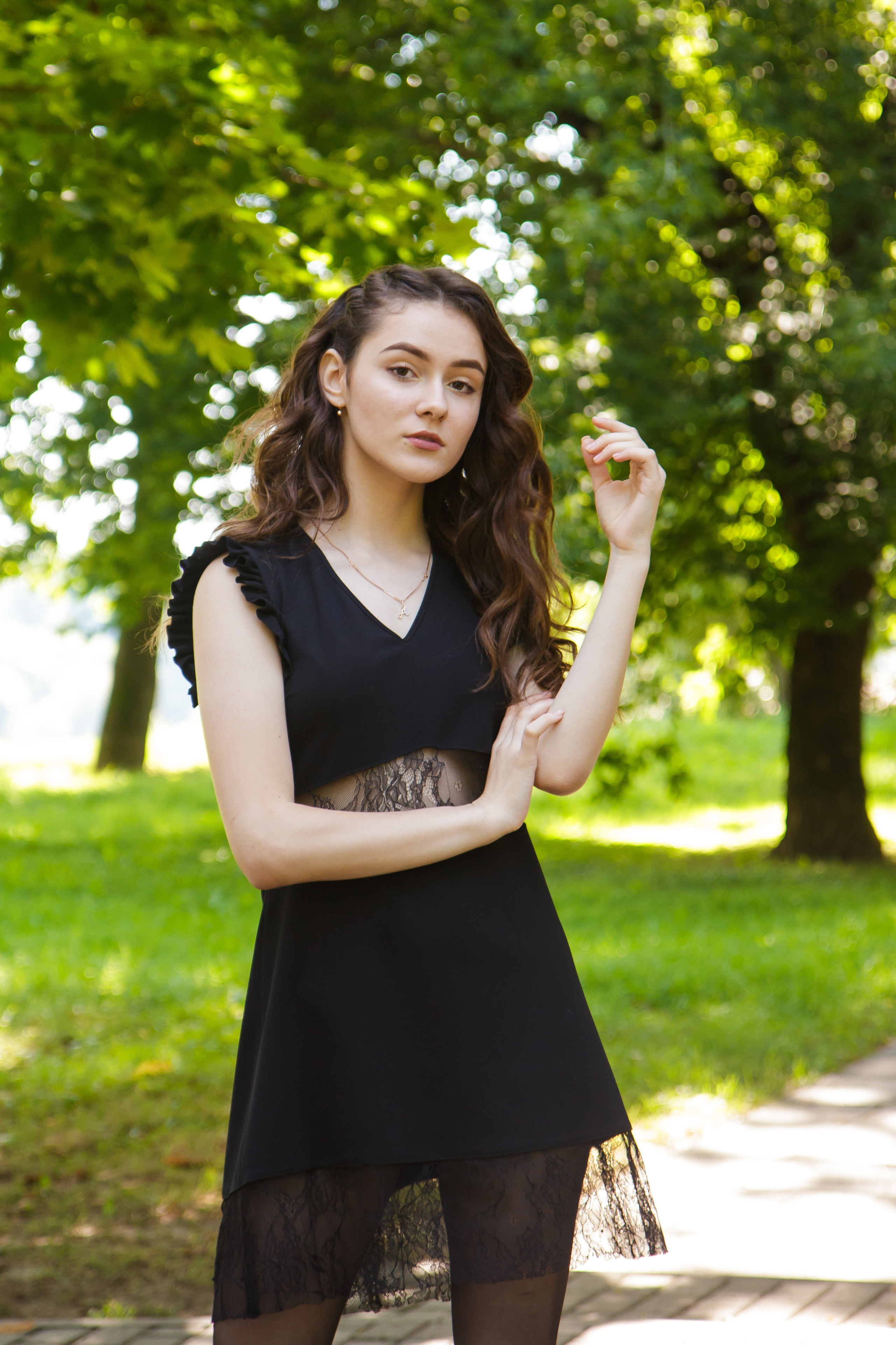 Девушка в черном. Свадебный и семейный фотограф в Могилеве и Минске