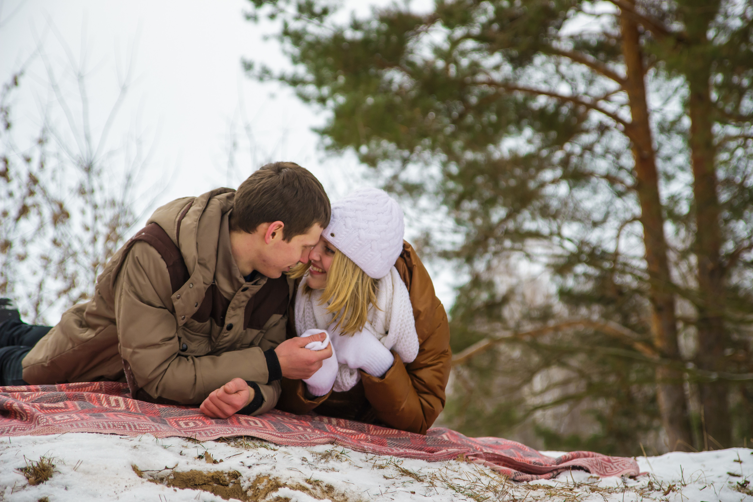 Миша и Аня зимняя. Свадебный и семейный фотограф в Могилеве и Минске
