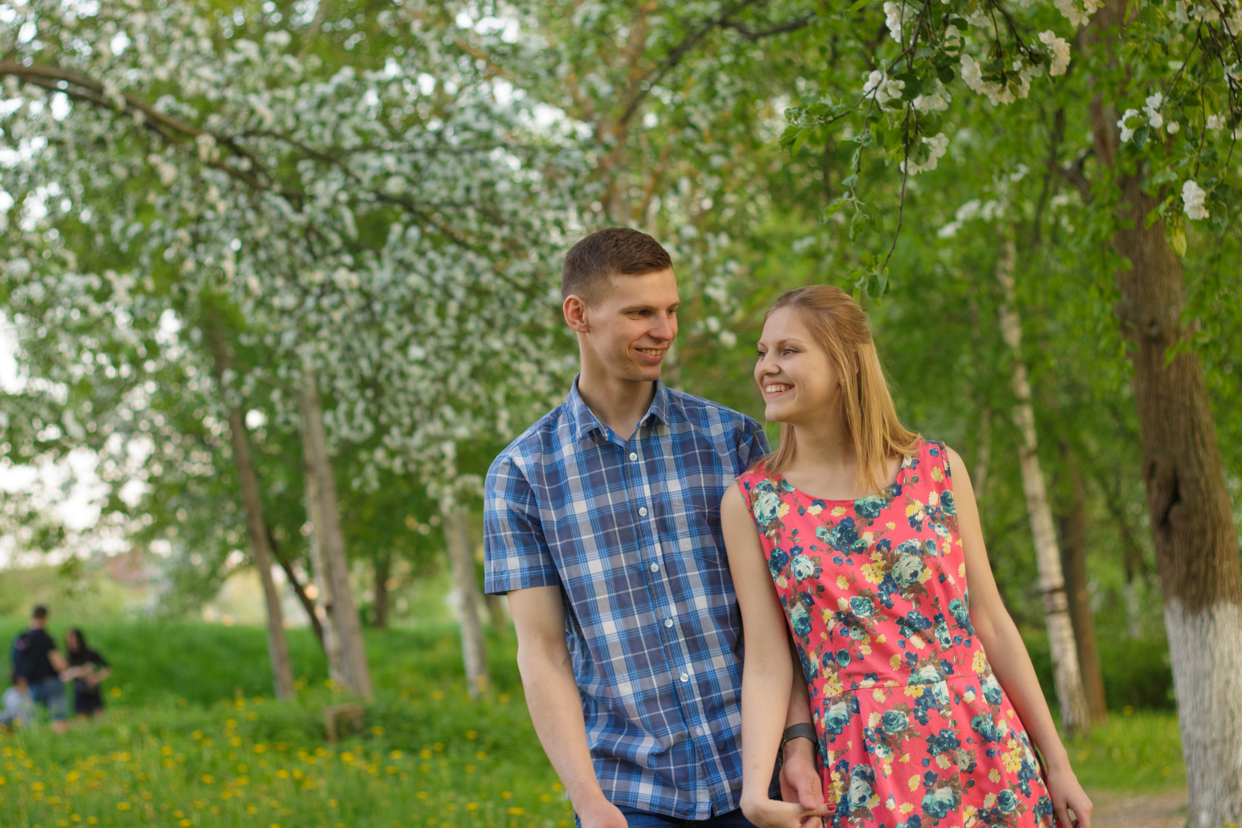 Миша и Аня весенняя. Свадебный и семейный фотограф в Могилеве и Минске