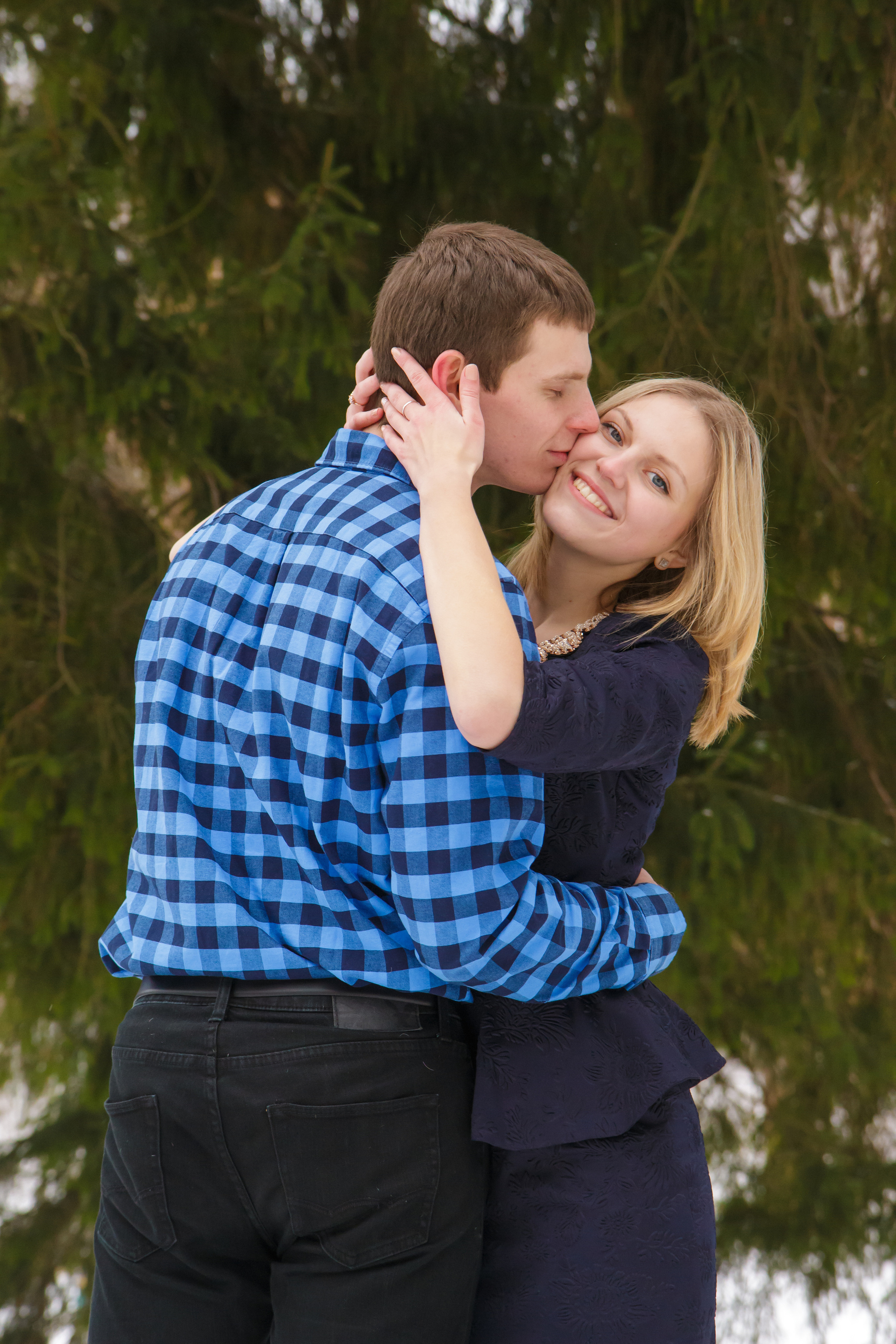 Миша и Аня зимняя. Свадебный и семейный фотограф в Могилеве и Минске
