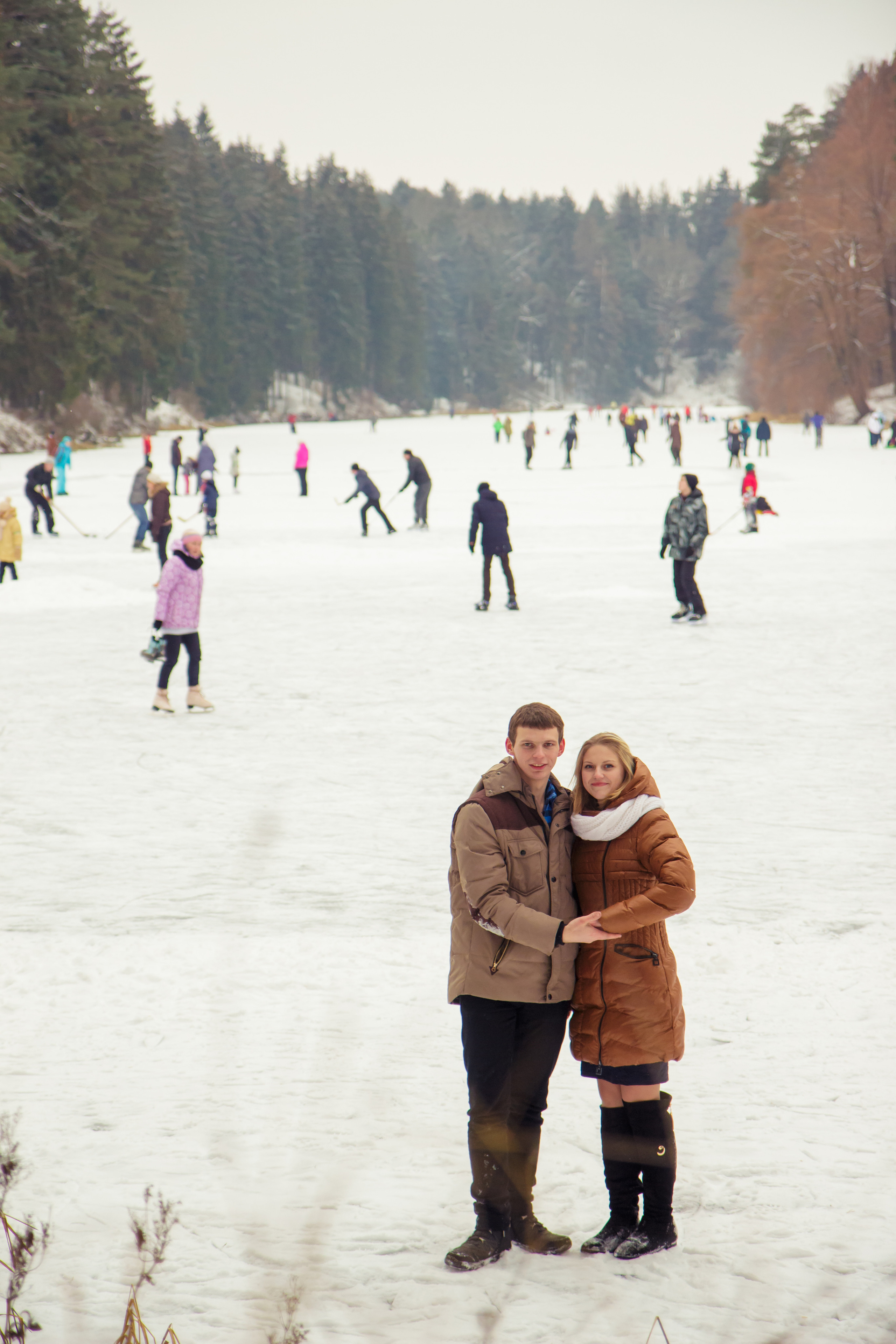 Миша и Аня зимняя. Свадебный и семейный фотограф в Могилеве и Минске
