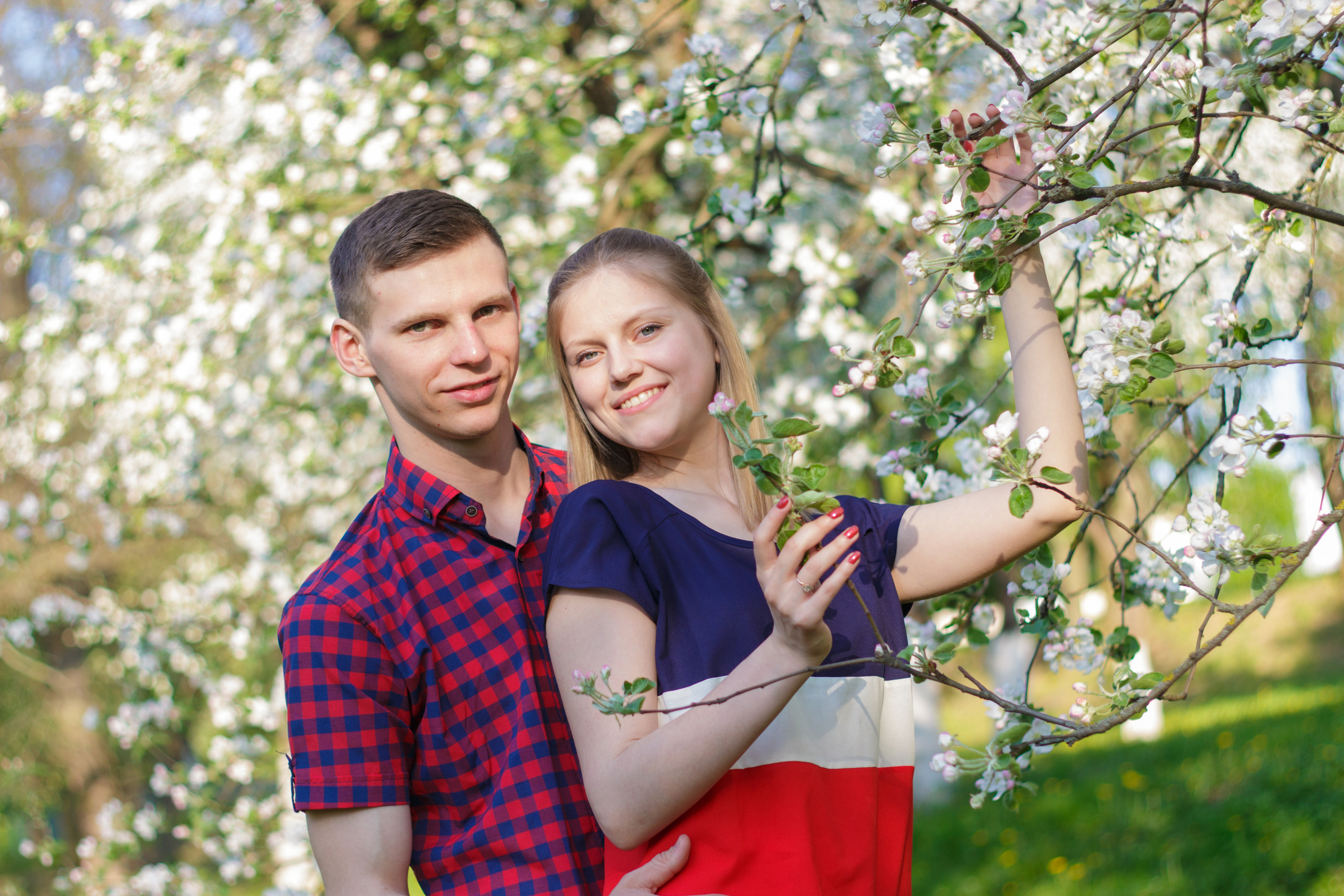 Миша и Аня весенняя. Свадебный и семейный фотограф в Могилеве и Минске