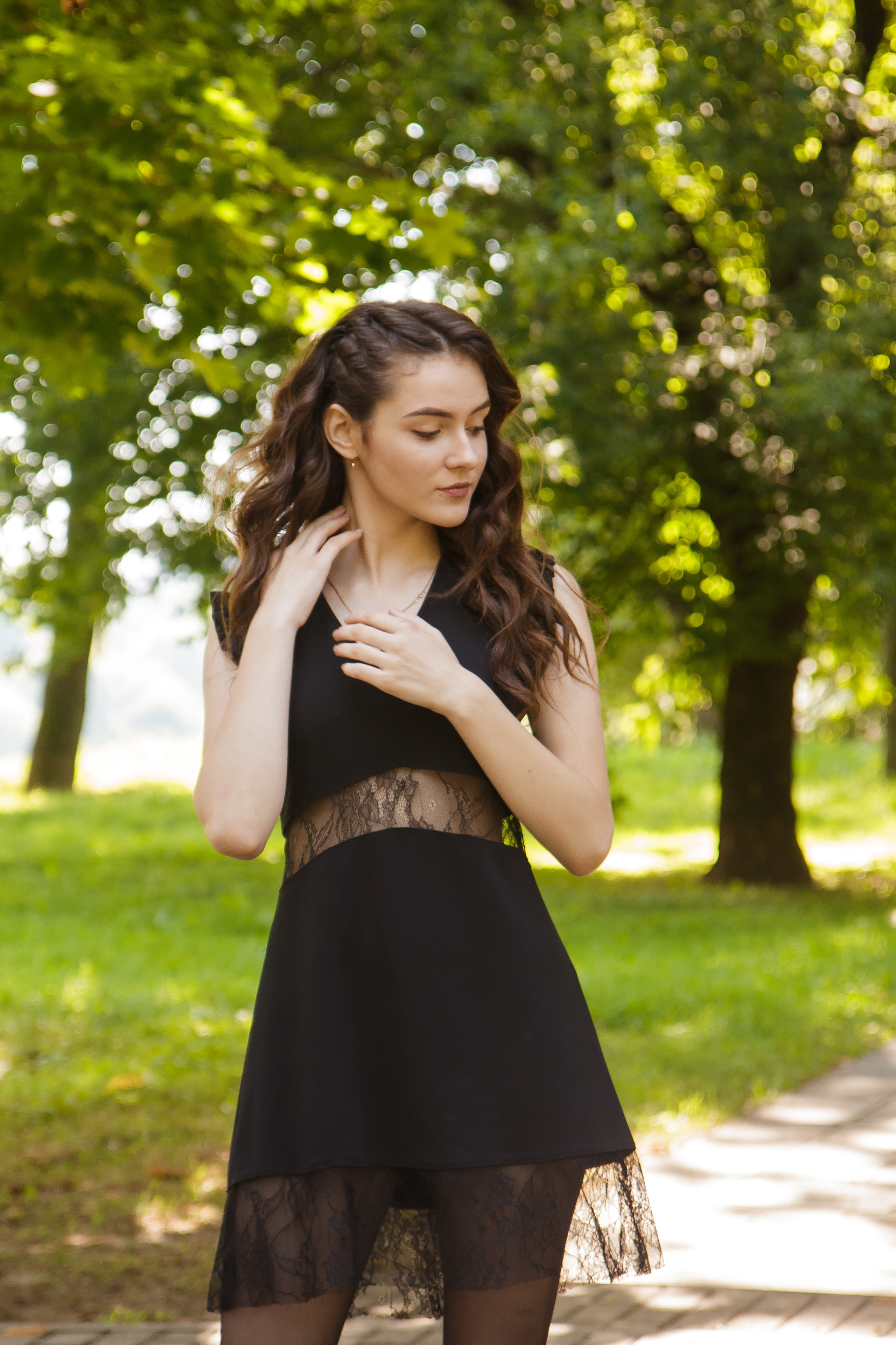 Девушка в черном. Свадебный и семейный фотограф в Могилеве и Минске