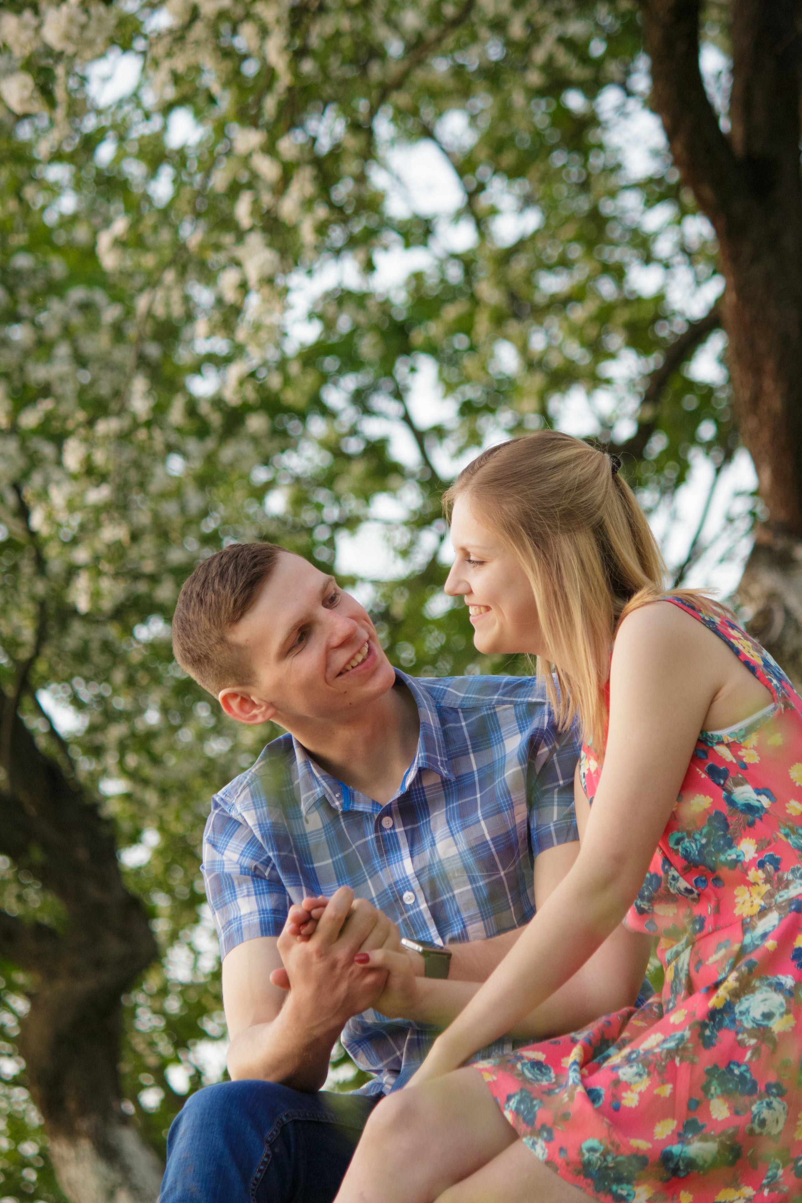 Миша и Аня весенняя. Свадебный и семейный фотограф в Могилеве и Минске