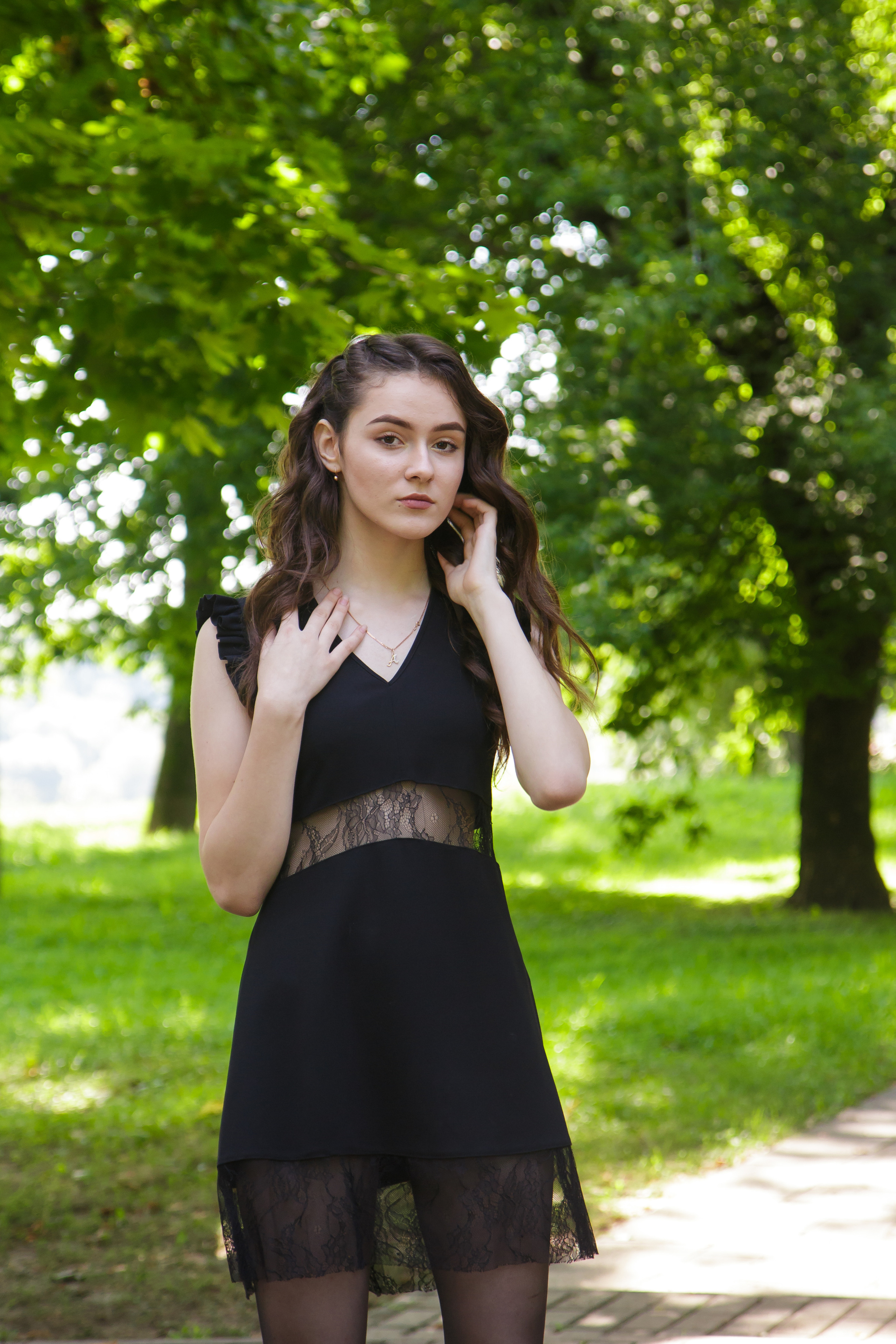 Девушка в черном. Свадебный и семейный фотограф в Могилеве и Минске