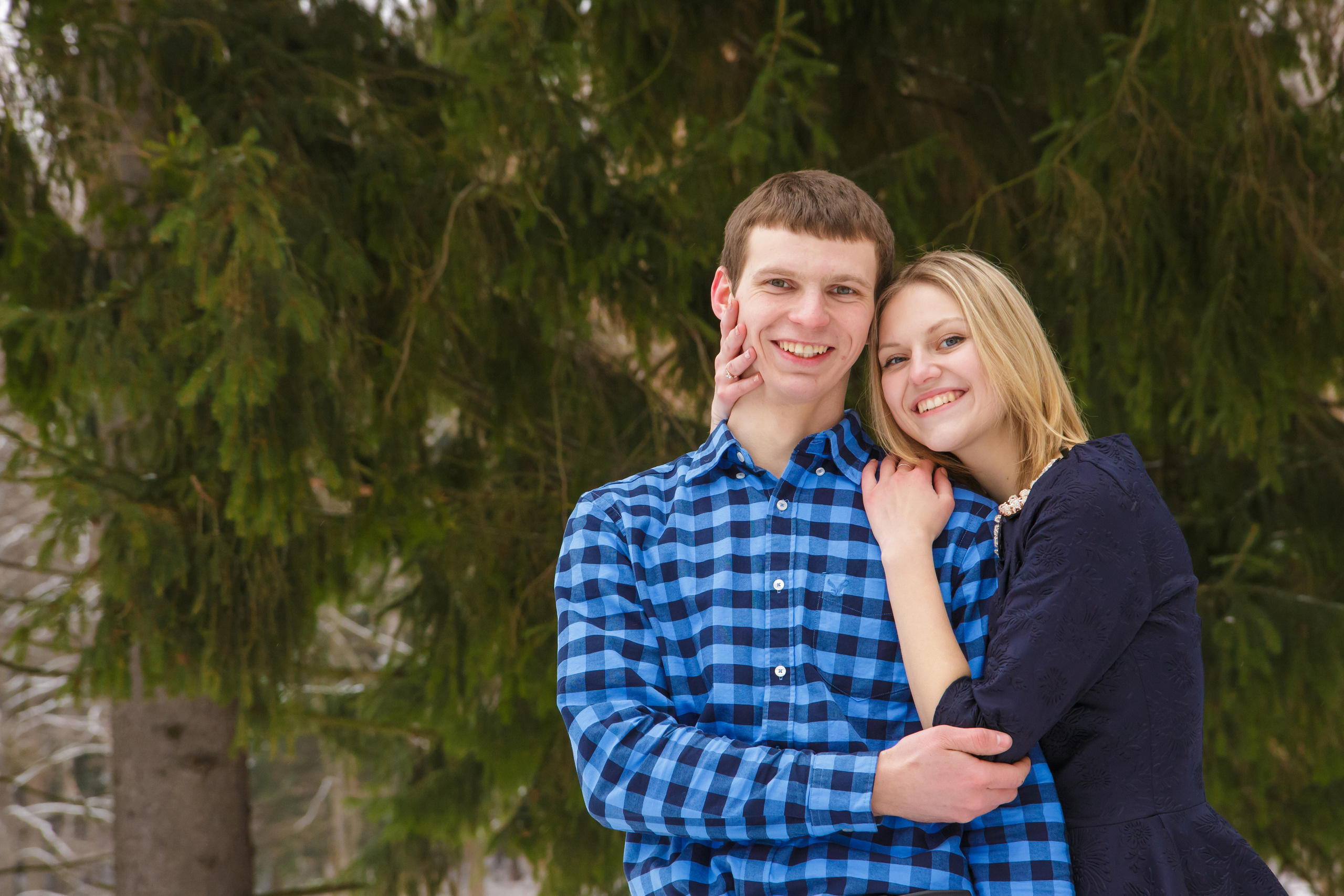 Миша и Аня зимняя. Свадебный и семейный фотограф в Могилеве и Минске