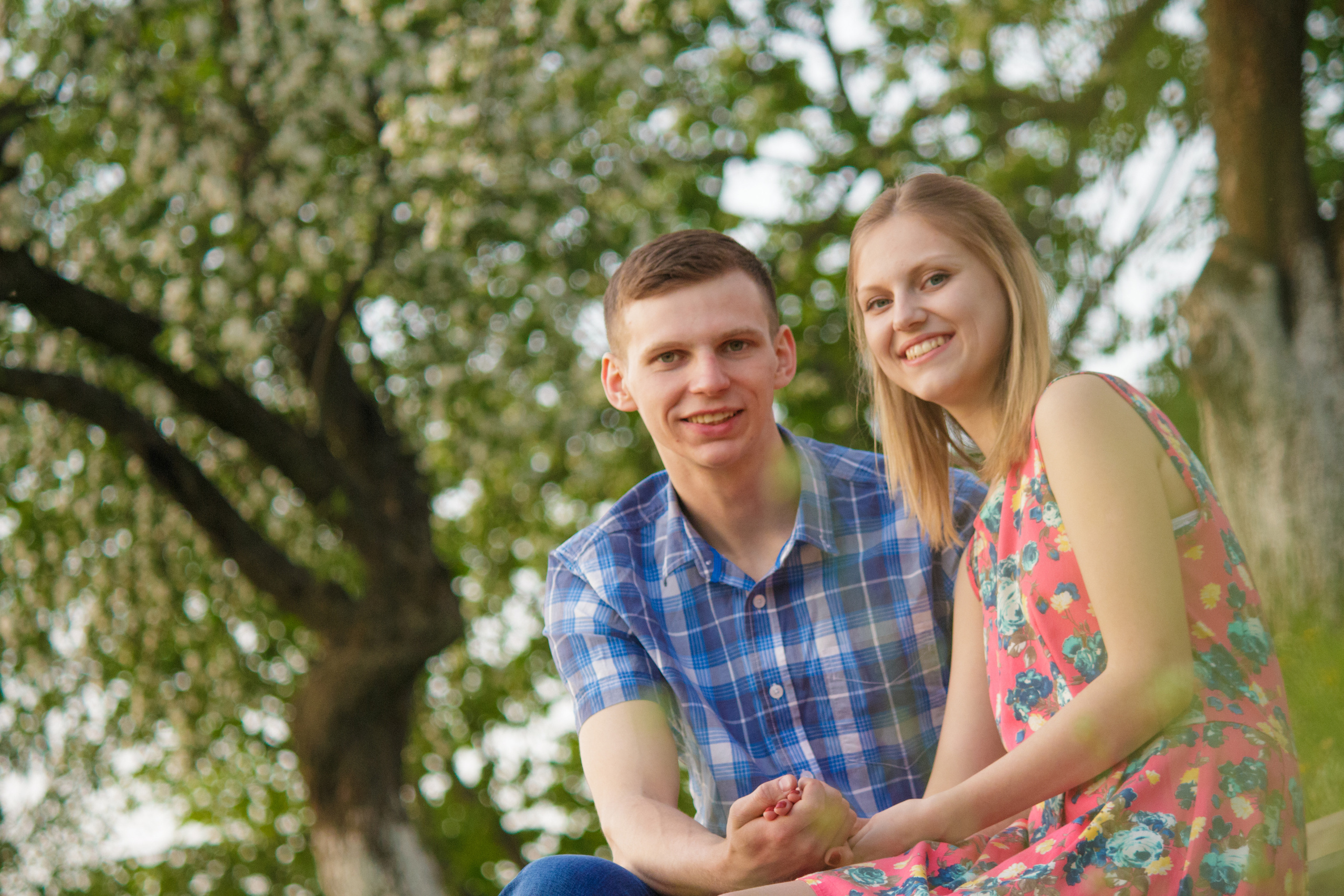 Миша и Аня весенняя. Свадебный и семейный фотограф в Могилеве и Минске