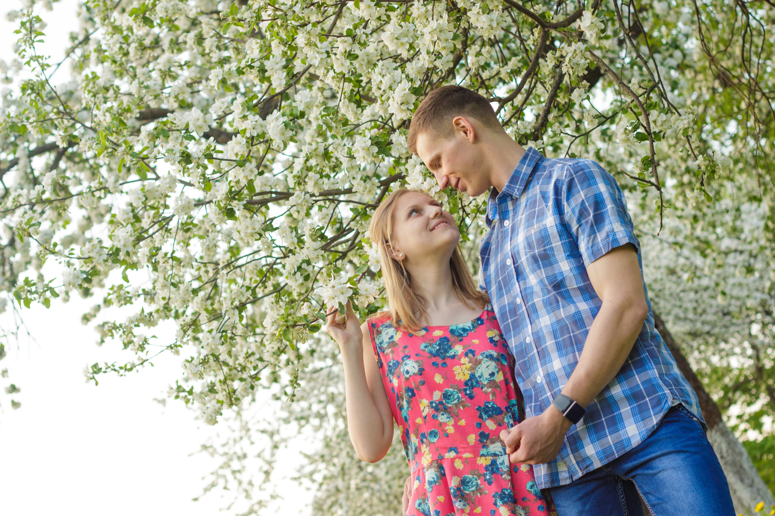 Миша и Аня весенняя. Свадебный и семейный фотограф в Могилеве и Минске