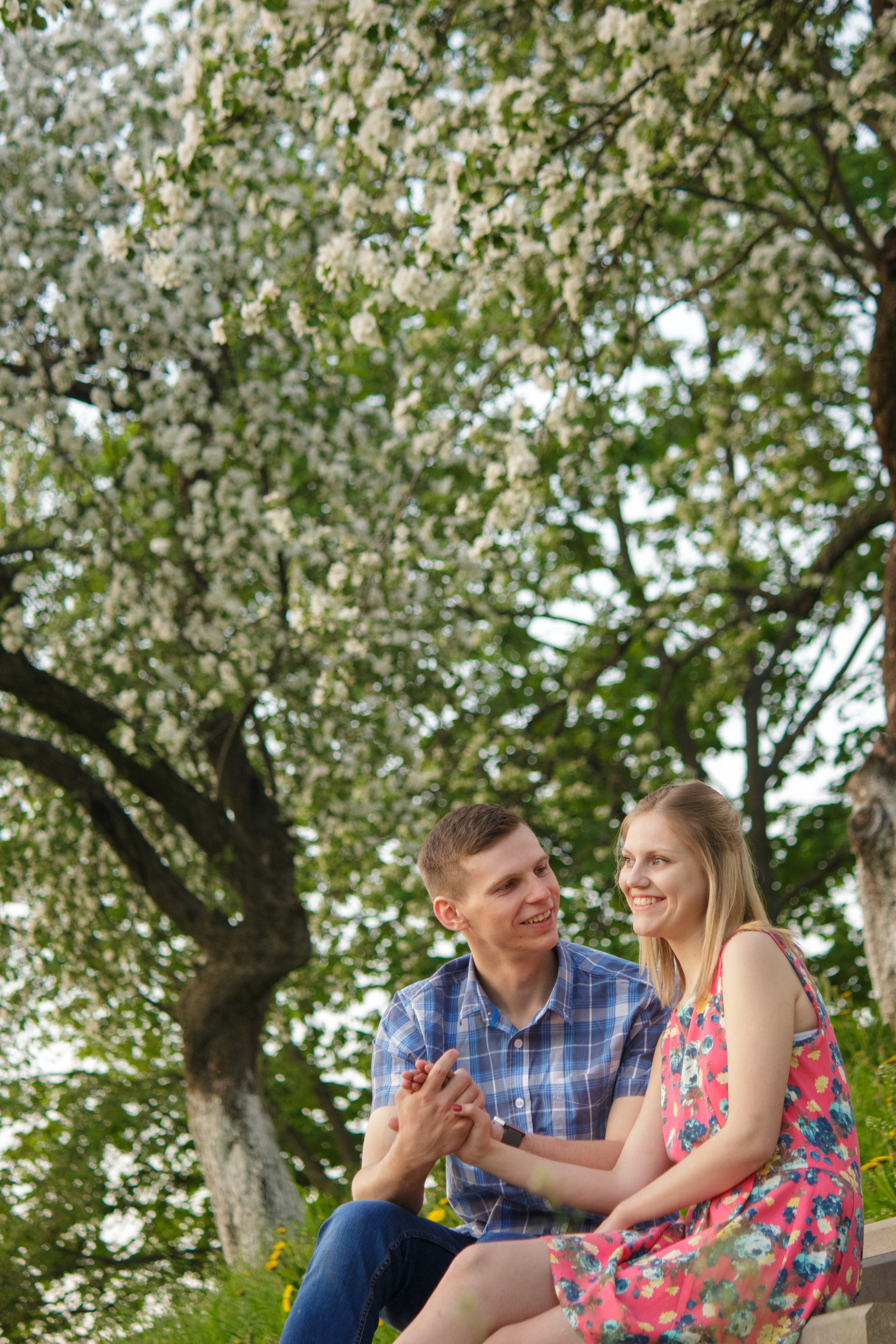 Миша и Аня весенняя. Свадебный и семейный фотограф в Могилеве и Минске