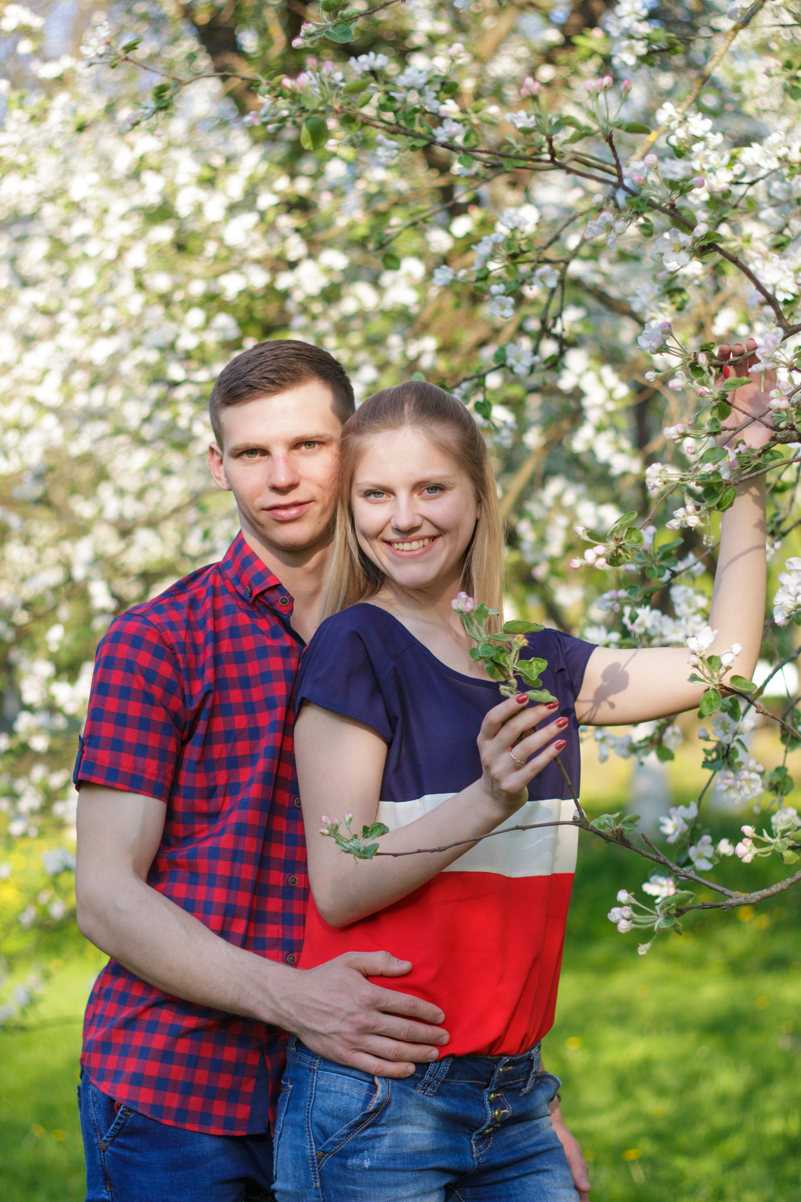 Миша и Аня весенняя. Свадебный и семейный фотограф в Могилеве и Минске