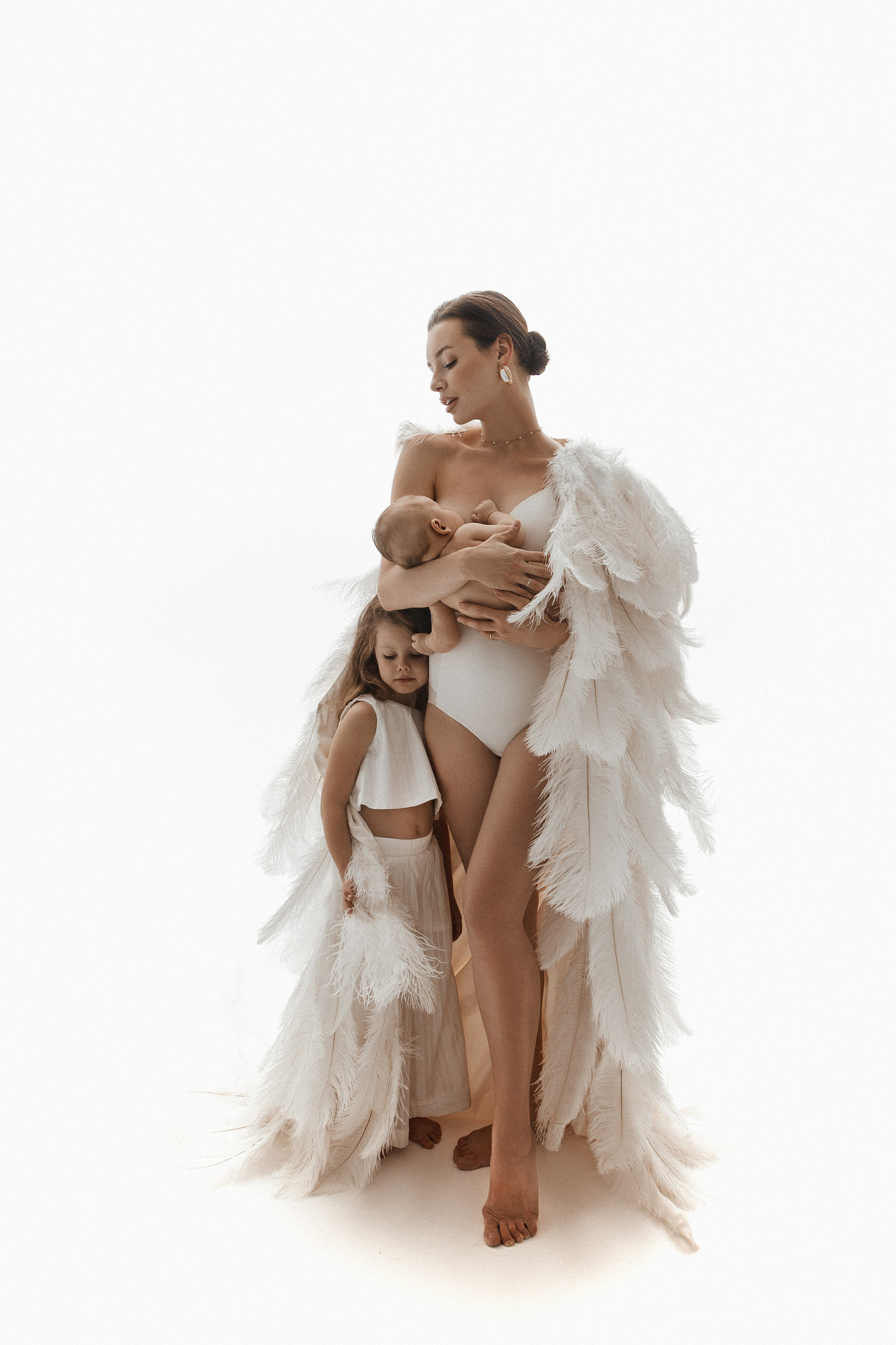 Рита с детьми