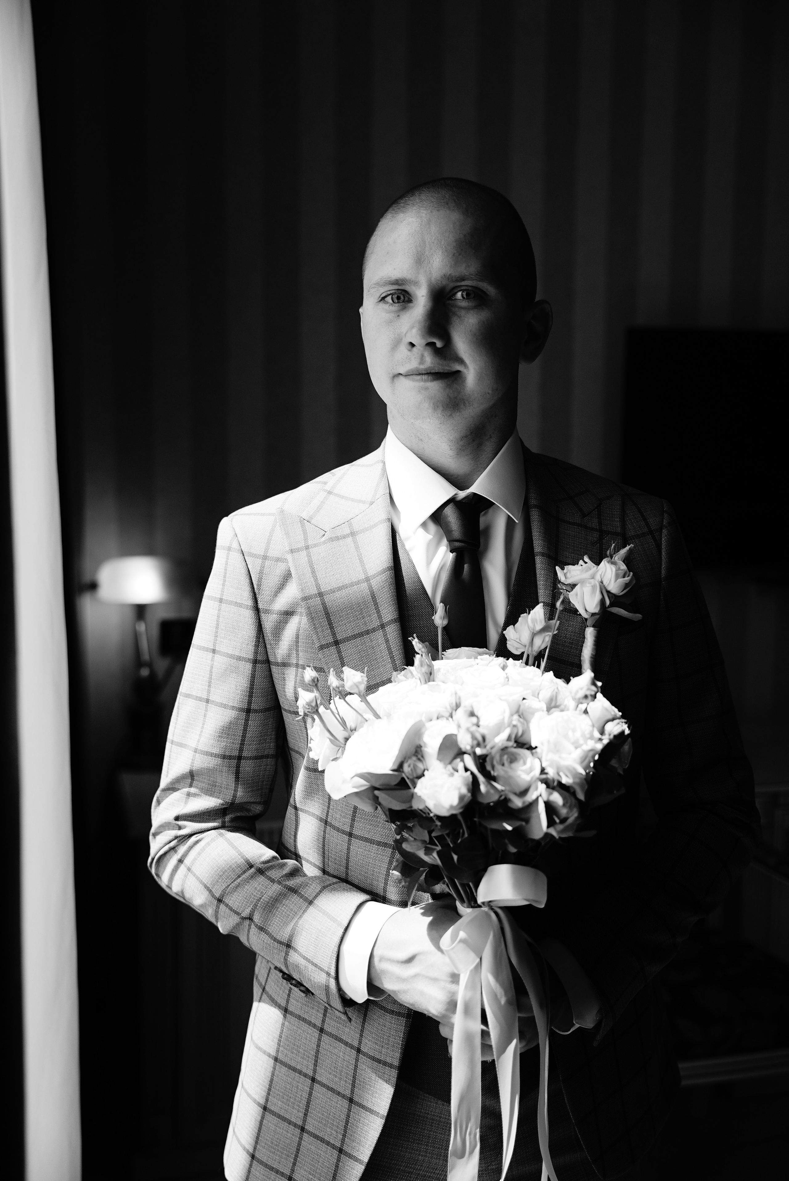 Сергей и Юлиана чб. Свадебный фотограф в Самаре Анна Ковалева