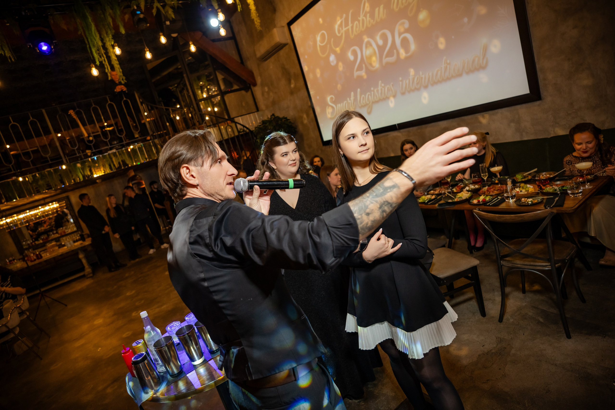 Корпоратив в ресторане Tsinist Декабрь 2025. Фотограф Александр Вишняков