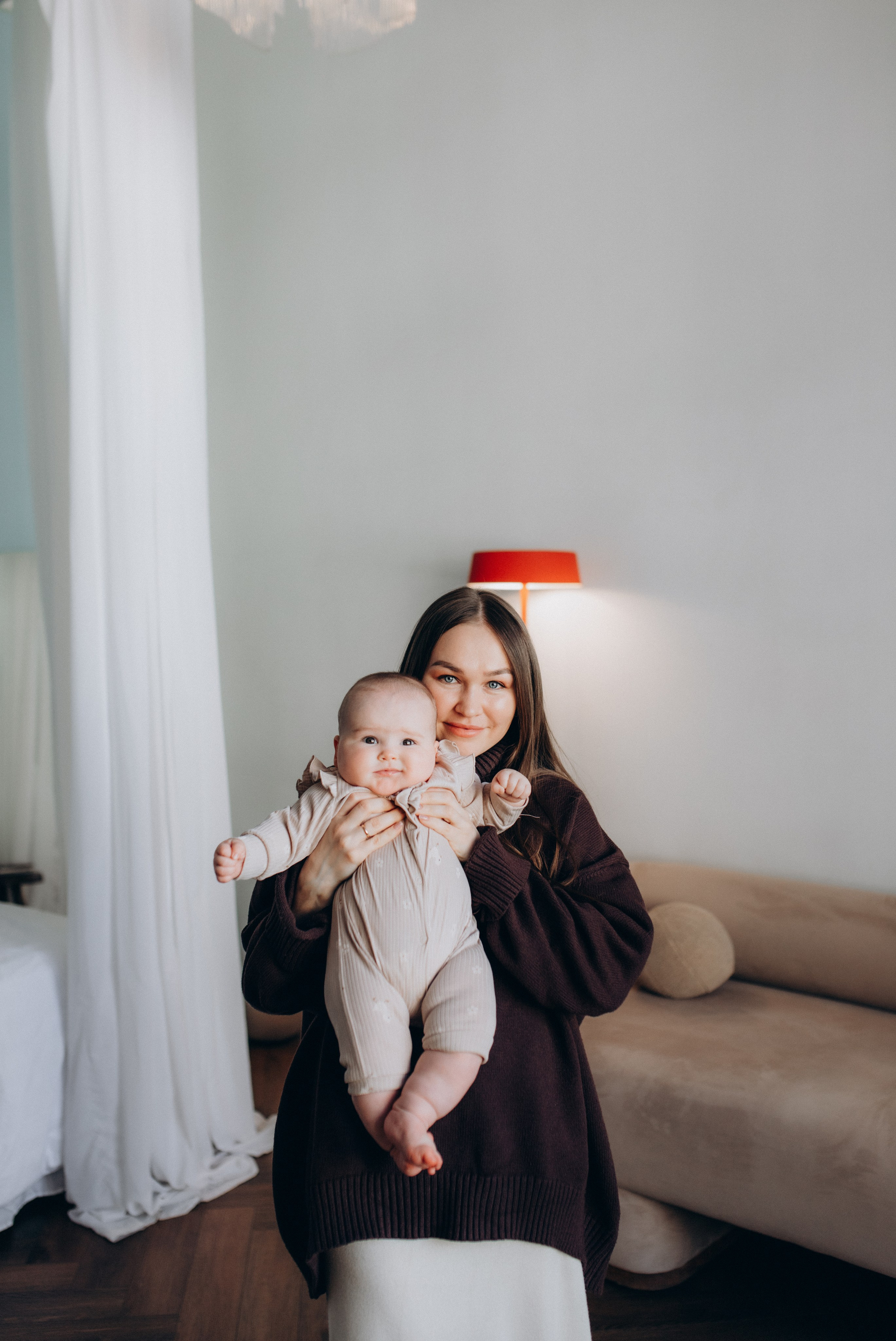 Малышке Милене полгода. Фотограф Винокурова Кристина в Санкт-Петербурге