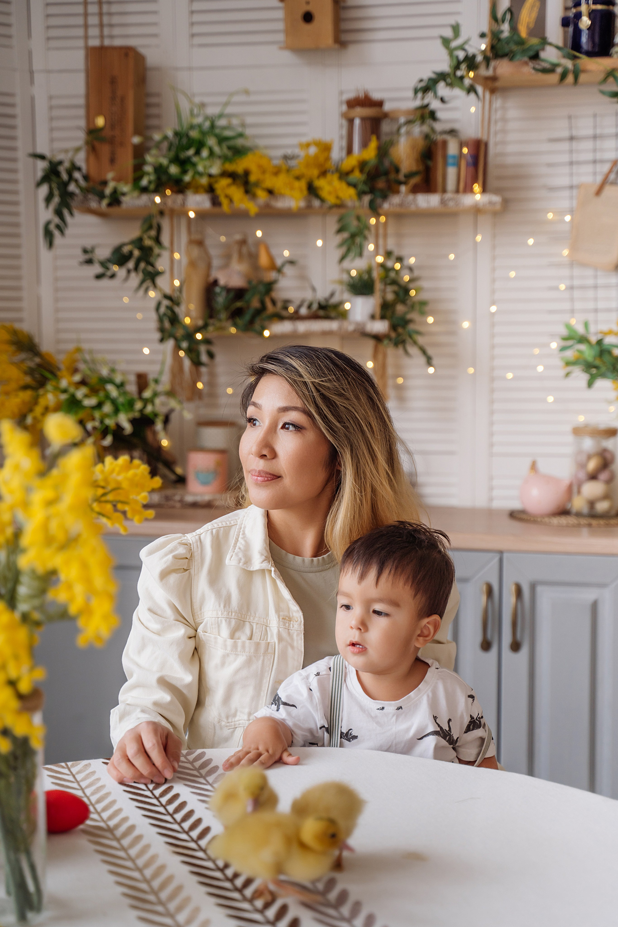 Семейная фотосессия с уточками. Свадебный фотограф