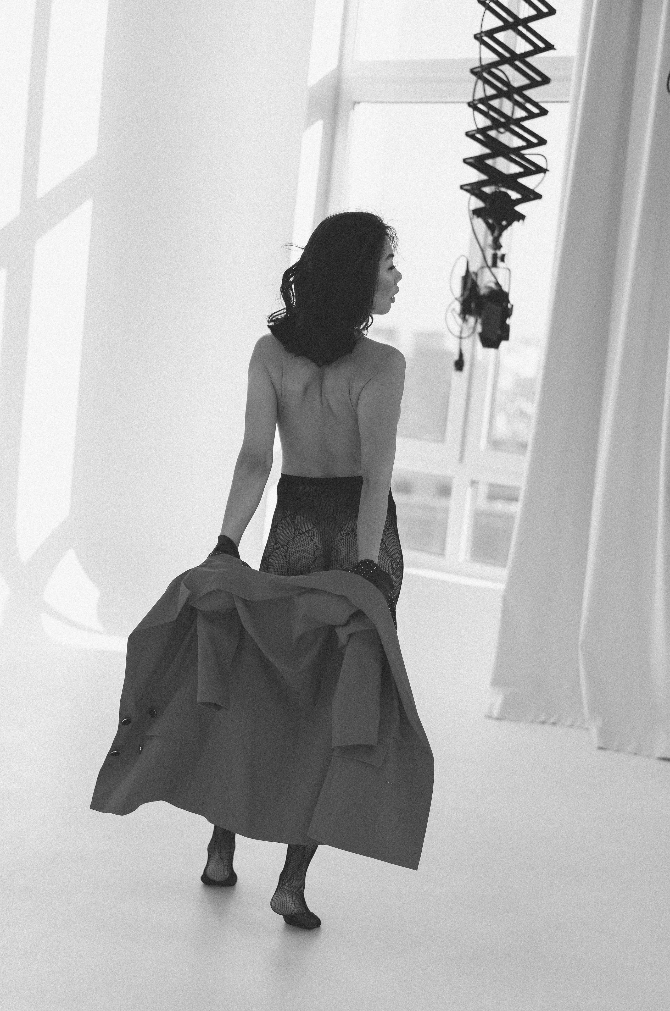 Аня_циклорама. Фотограф Лютикова Ирина, Тюмень, Москва