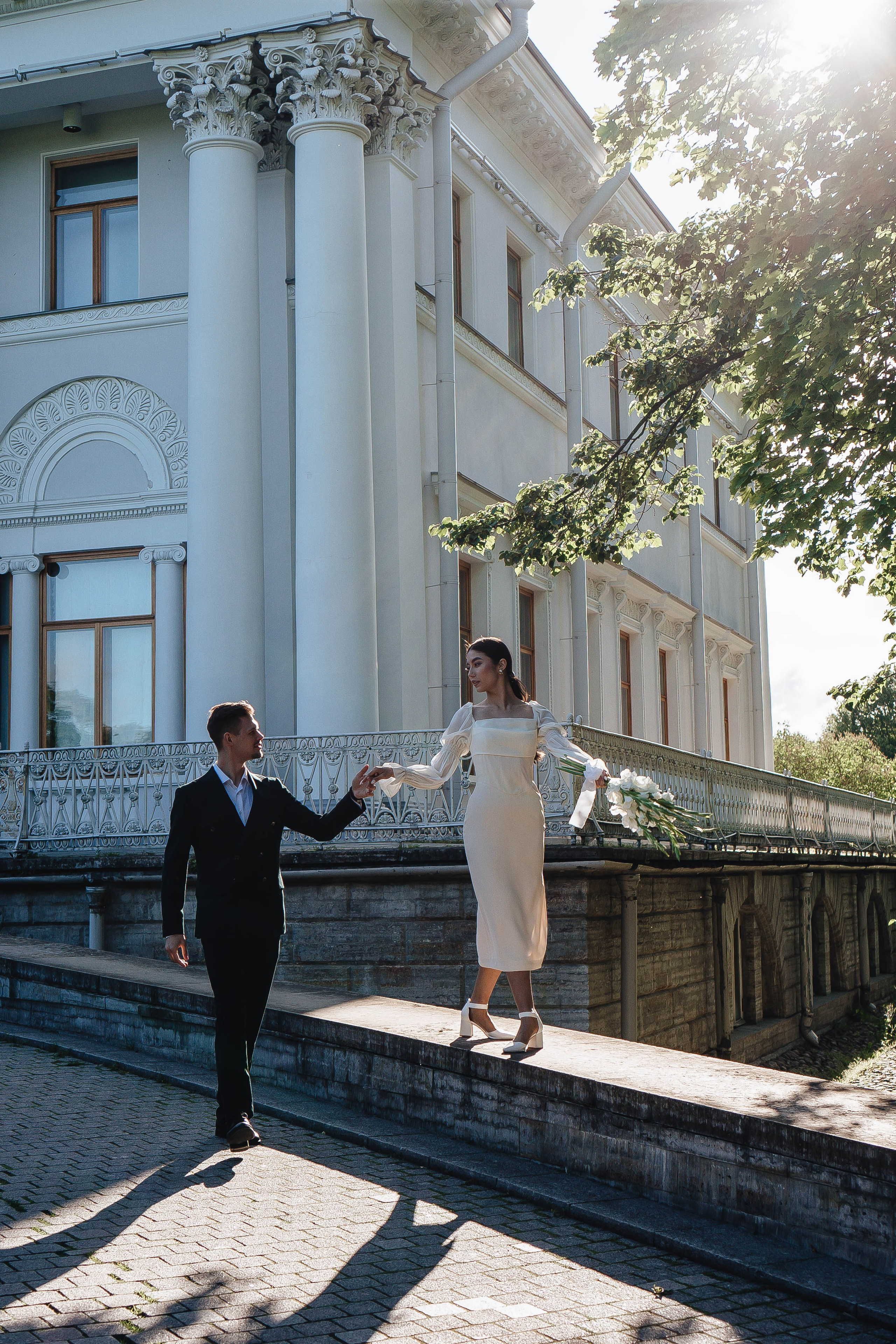 СВАДЕБНАЯ СЬЕМКА НА РАССВЕТЕ НА ЕЛАГИНОМ ОСТОРОВЕ. Профессиональный фотограф, Санкт-Петербург — Виктория Богомолова