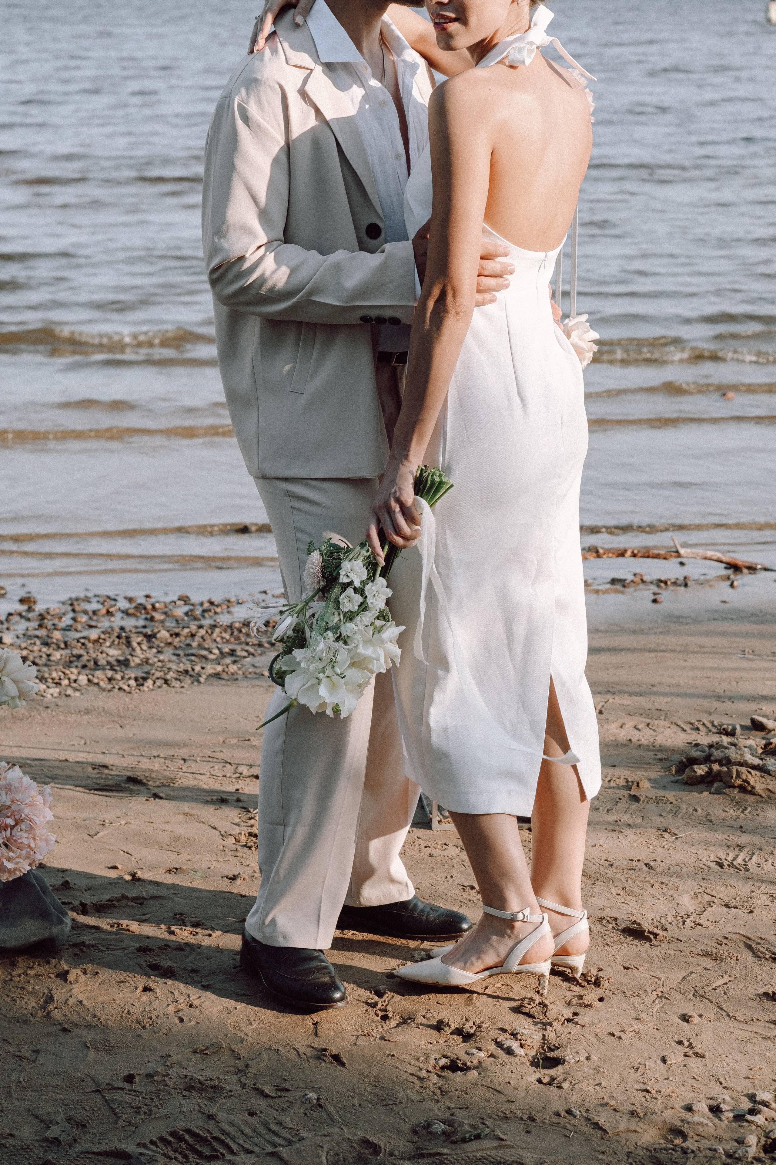 СВАДЕБНАЯ ФОТОСЕССИЯ ВЫЕЗДНОЙ ЦЕРЕМОНИИ (ФИНСКИЙ ЗАЛИВ). Профессиональный фотограф, Санкт-Петербург — Виктория Богомолова