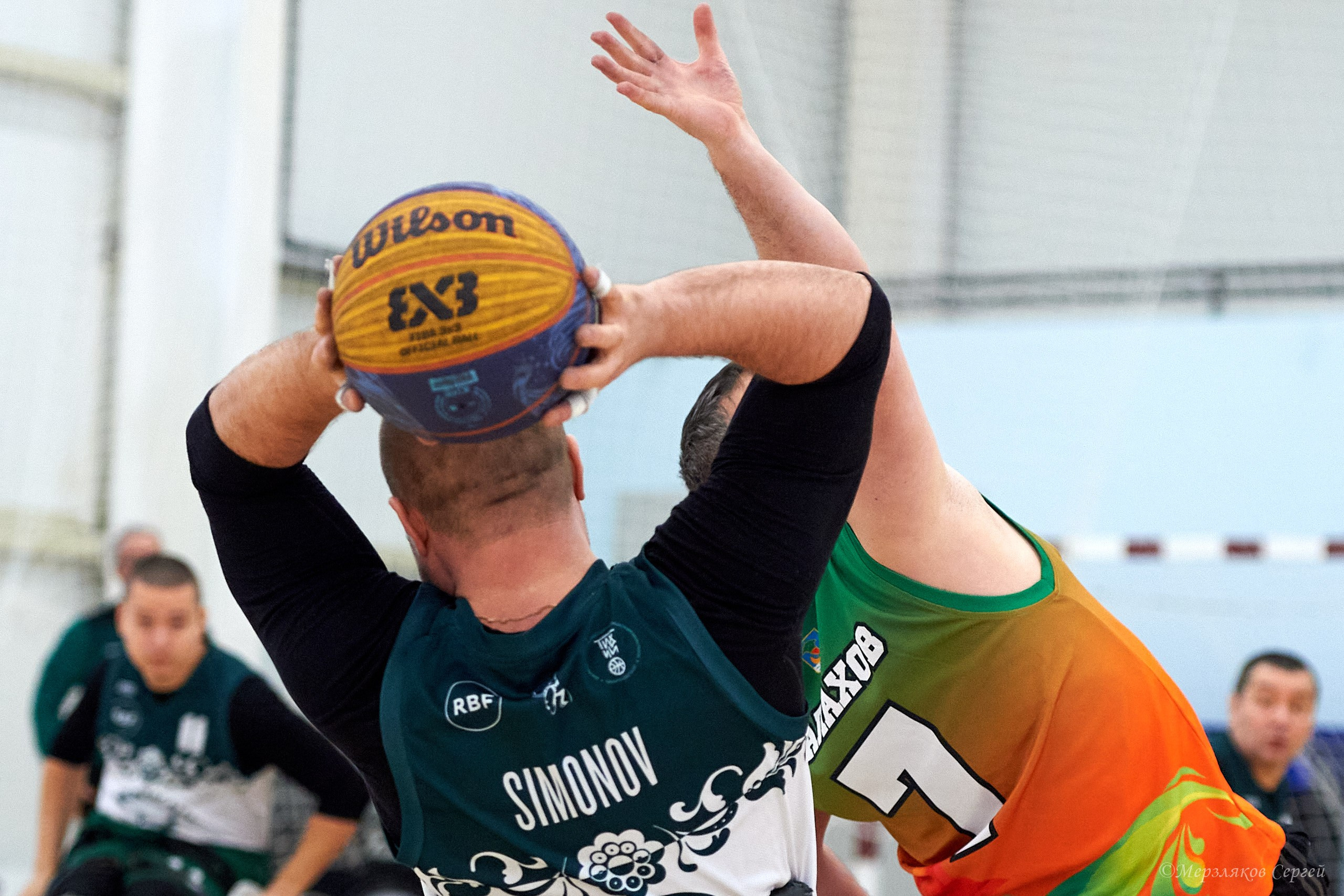 X традиционный Рождественский турнир по баскетболу на колясках. Ижевск. Спортивный репортажный фотограф в Ижевске Сергей Мерзляков