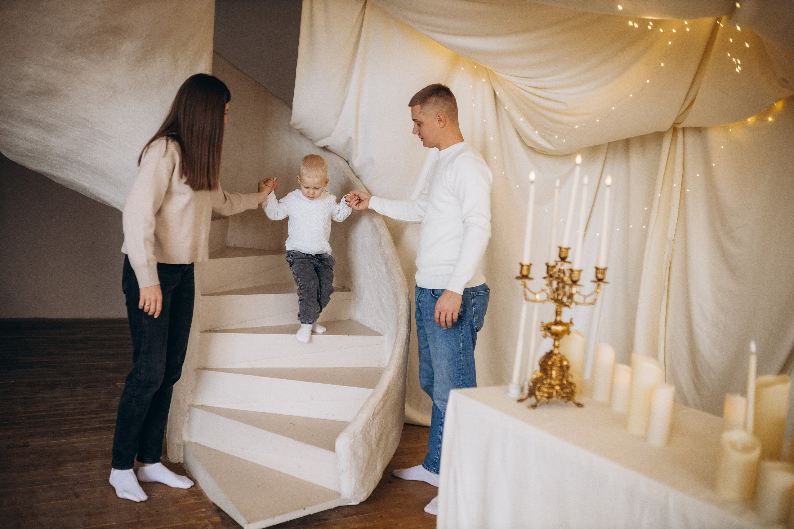 Под ёлочкой. Семейный фотограф в Самаре Елена Ефимова