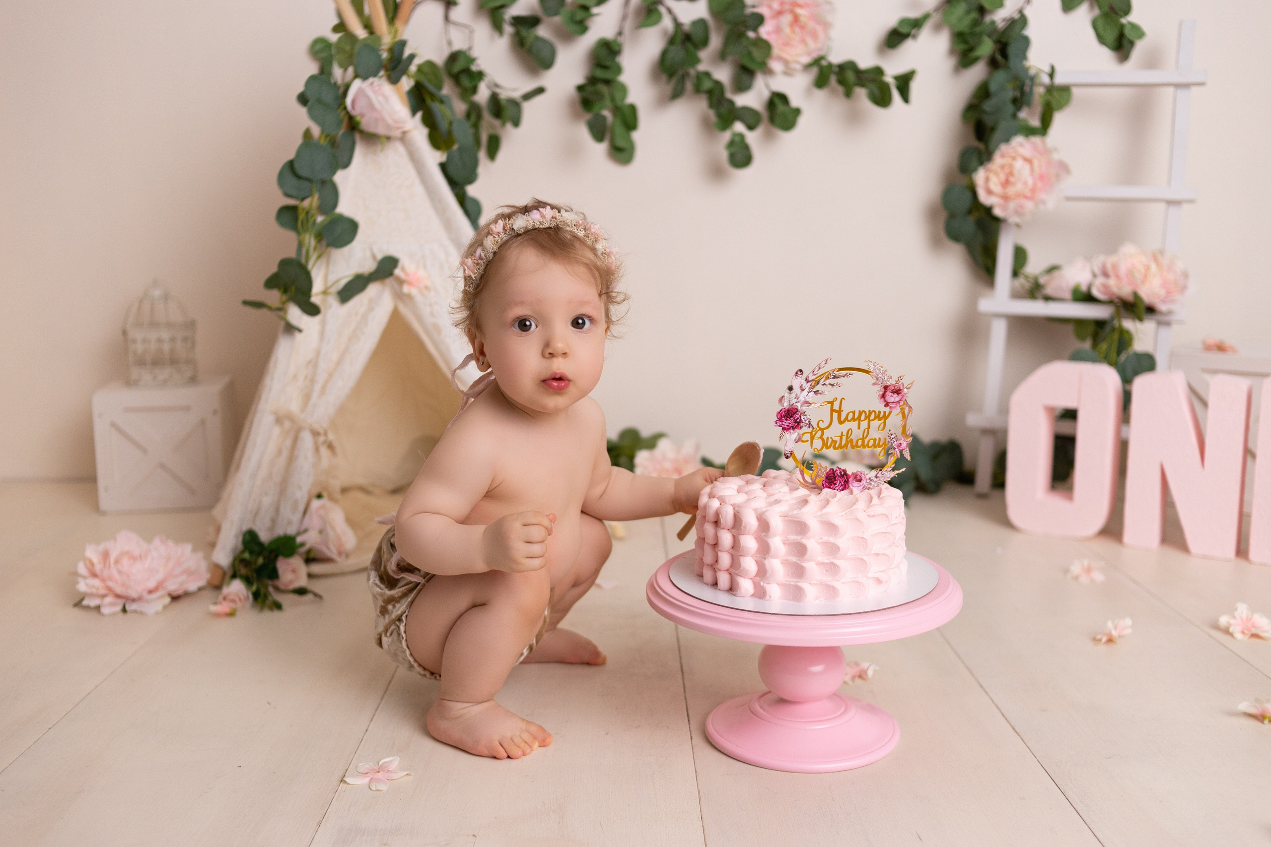 Годик. Фотограф беременности и новорожденных Мария Еремина Южно-Сахалинск