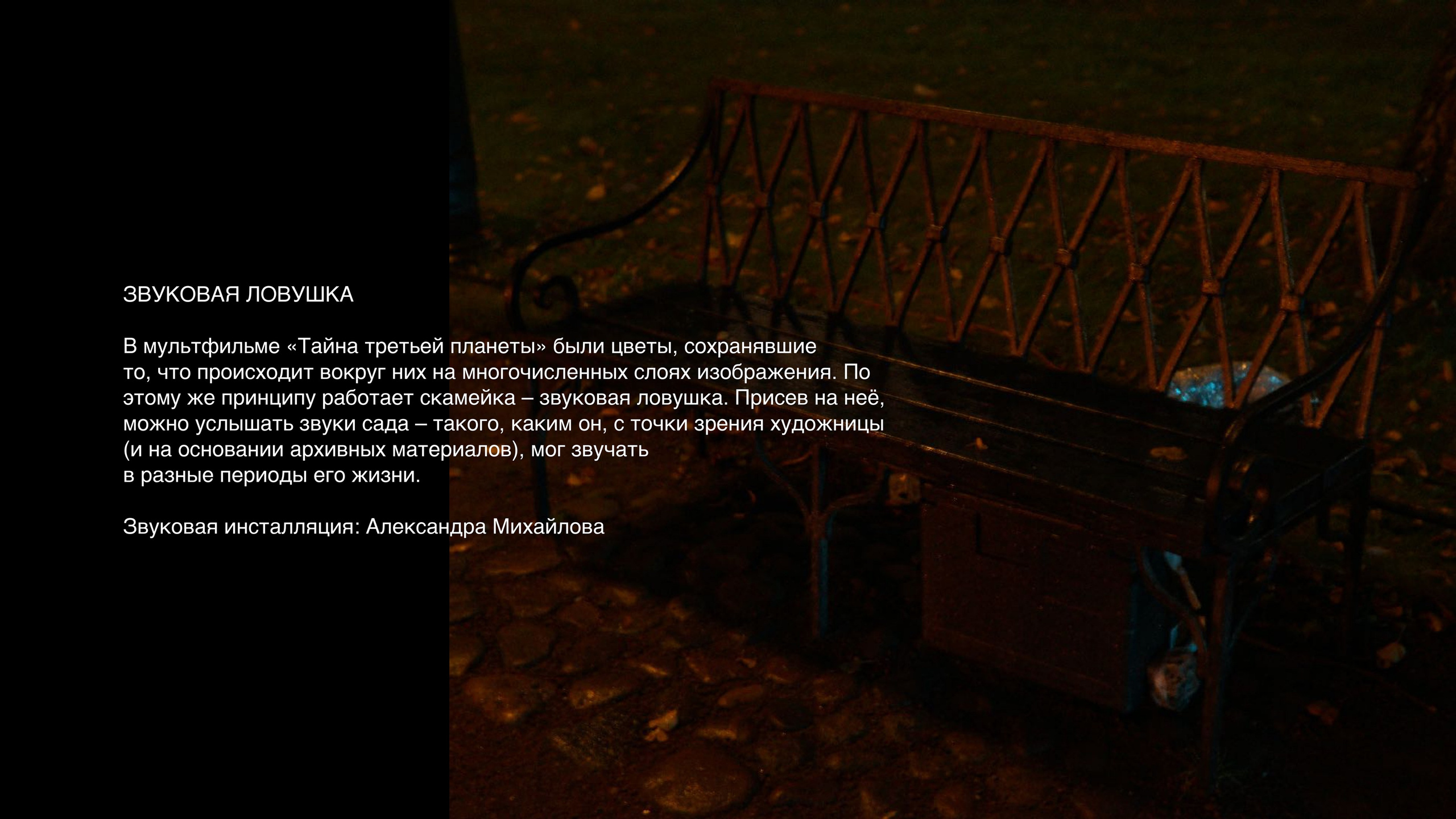 Обратная сторона дворца. Aleksandra Mikhailova multimedia artist