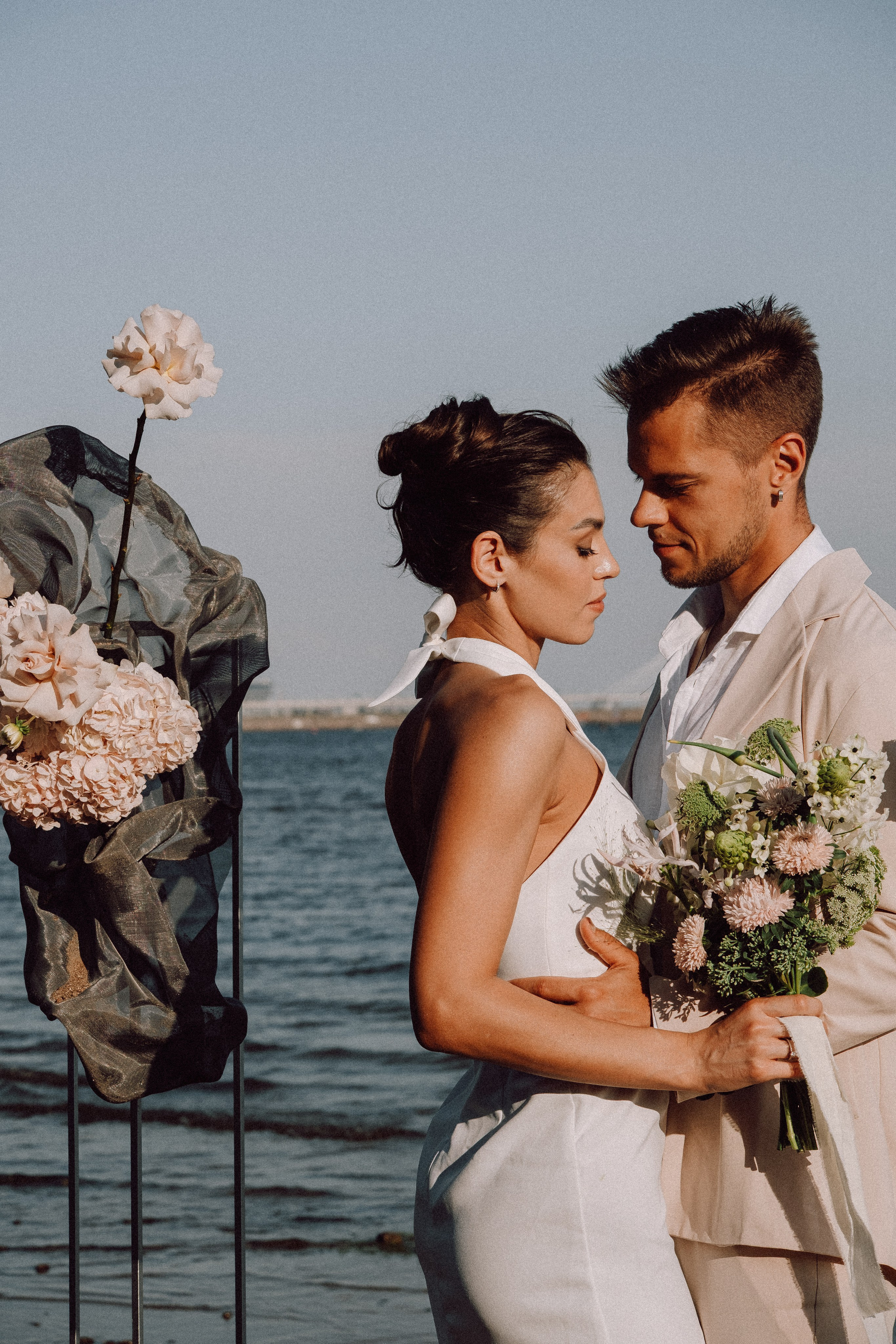 СВАДЕБНАЯ ФОТОСЕССИЯ ВЫЕЗДНОЙ ЦЕРЕМОНИИ (ФИНСКИЙ ЗАЛИВ). Профессиональный фотограф, Санкт-Петербург — Виктория Богомолова