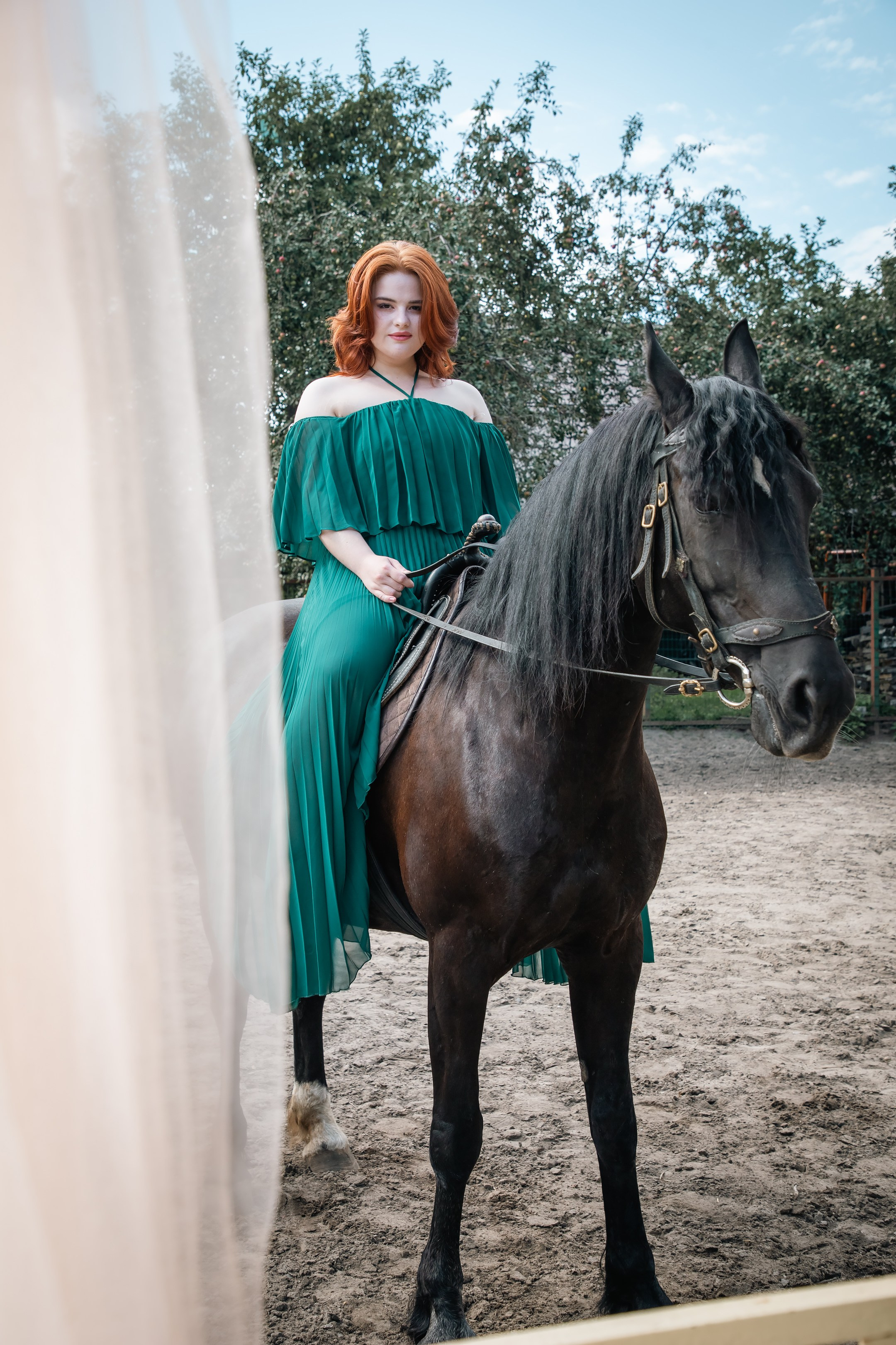 Фотосессия с лошадкой Пенкой