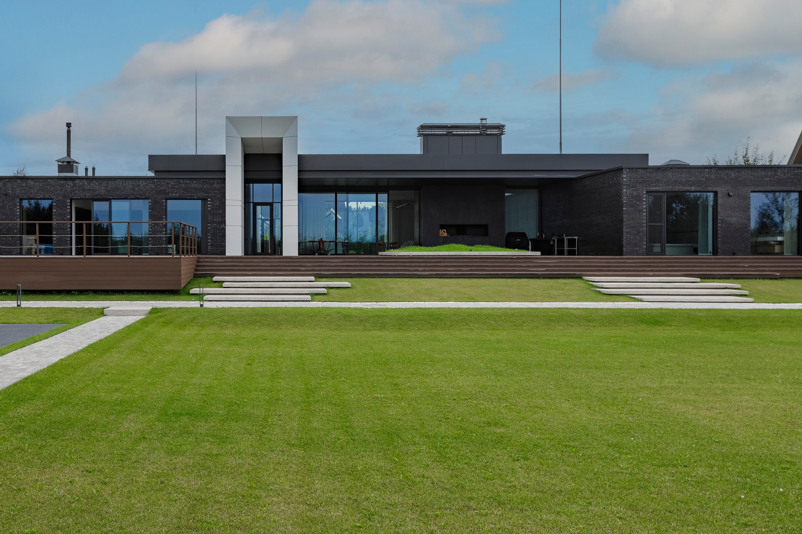 Дом в КП Завидово для копании Vesco. Интерьерный фотограф в Москве Роман Потапов