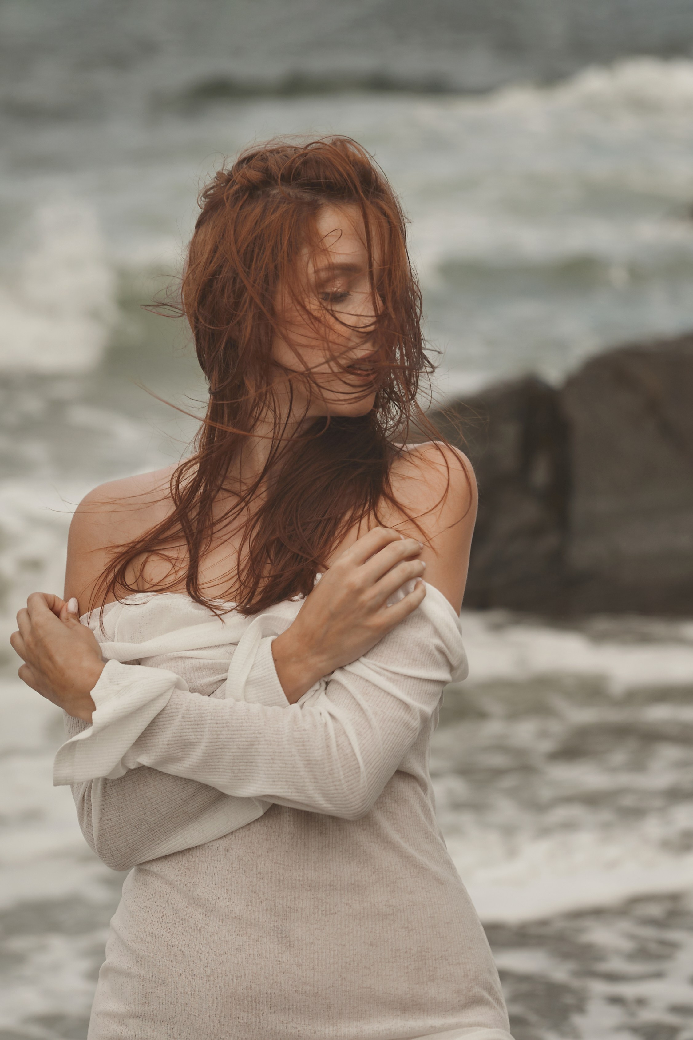 Анастасия_море. Фотограф женского портрета, беременности и материнства Харькова Елена