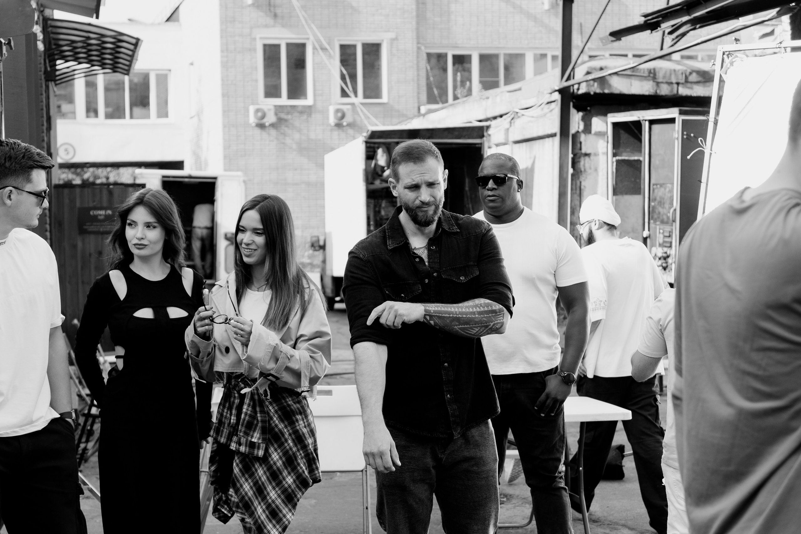 Съемки клипа. Портретный фотограф в Санкт-Петербурге Филатов Максим