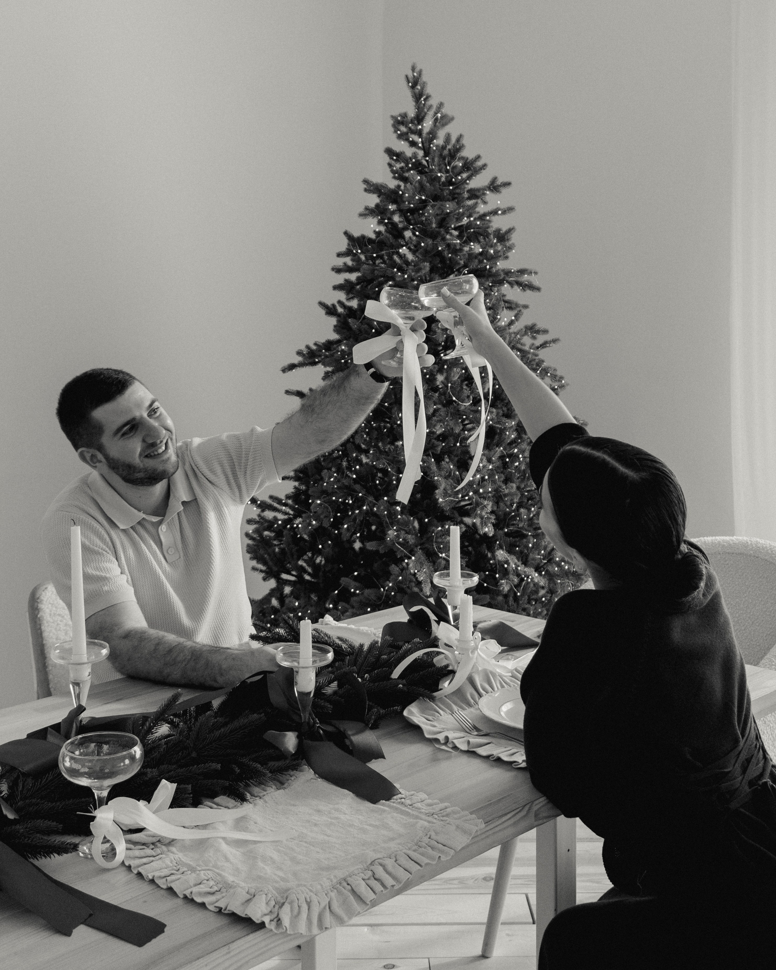 Лав стори новогодняя в студии Modo