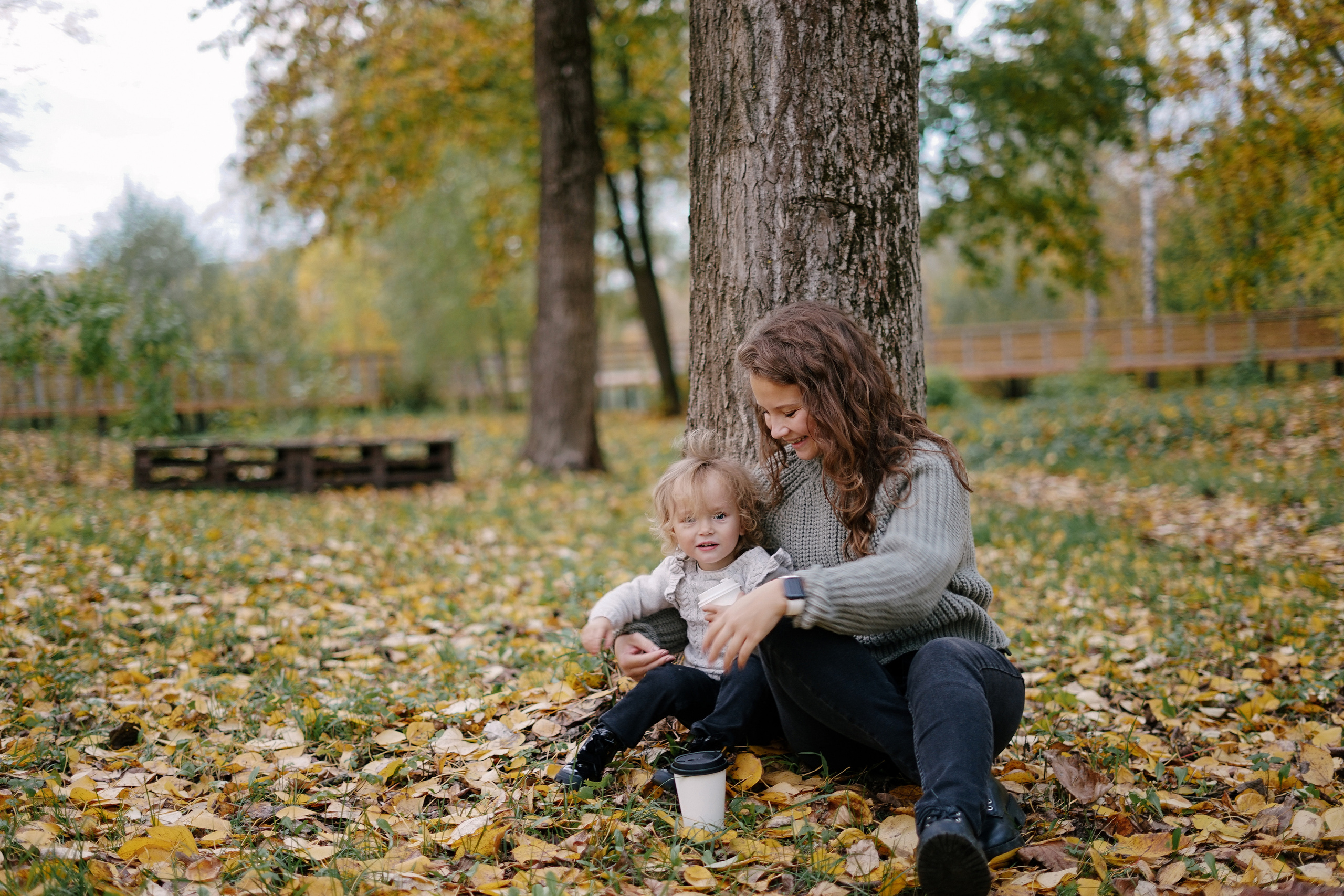 В городском парке. Семейный и свадебный фотограф в Красногорске Анастасия Тихонова