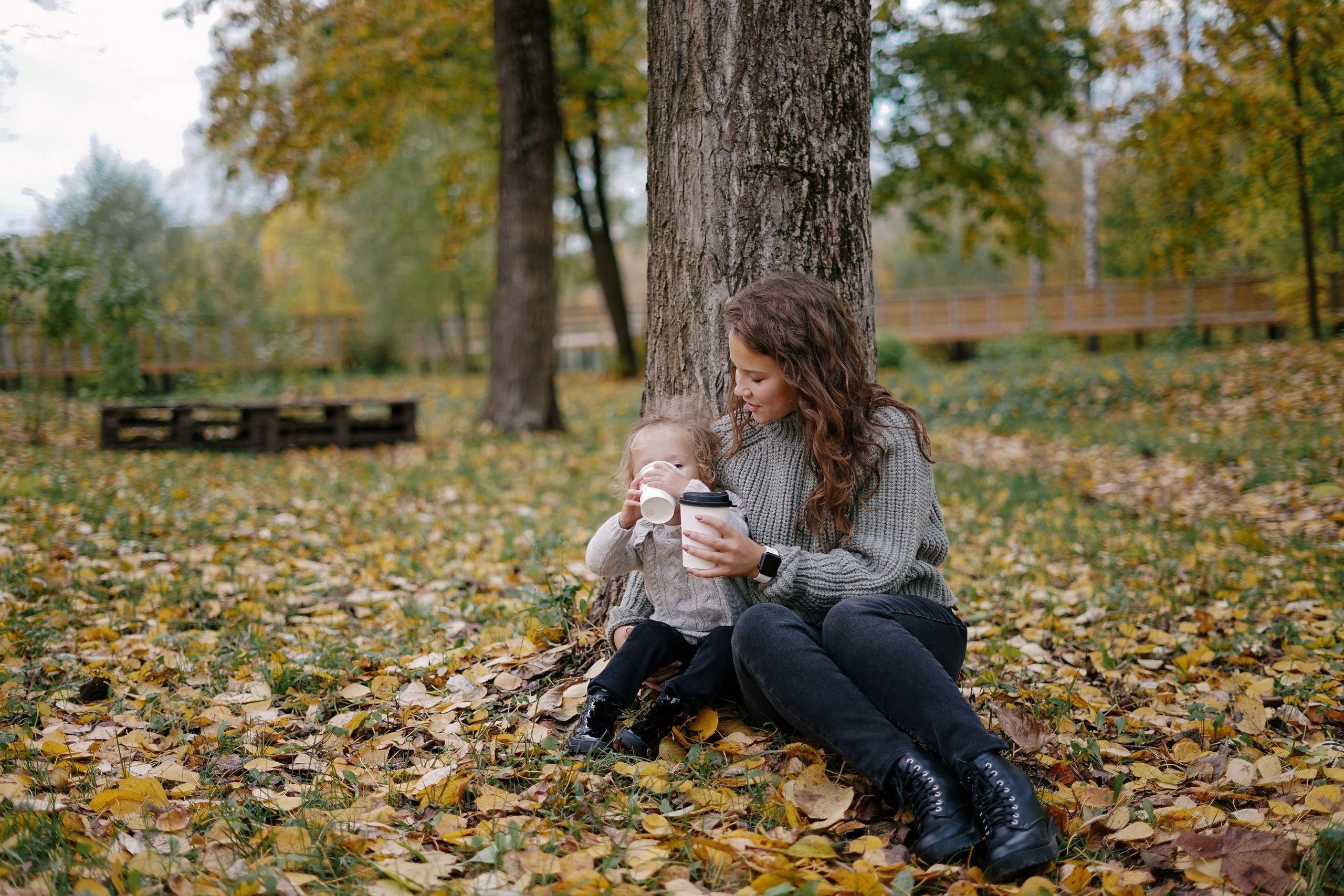 В городском парке. Семейный и свадебный фотограф в Красногорске Анастасия Тихонова